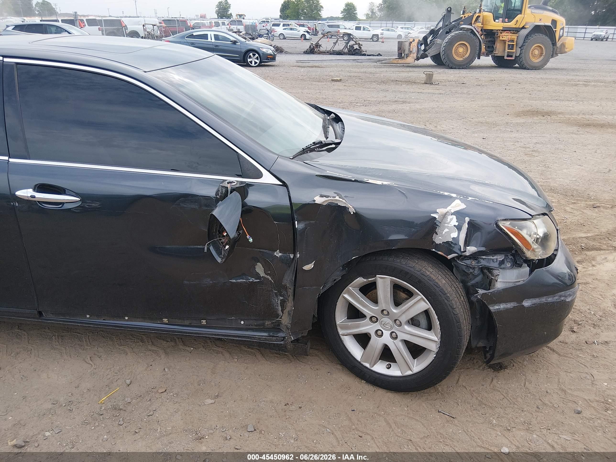 2007 Lexus Es 350   Gray vin: JTHBJ46G672119122