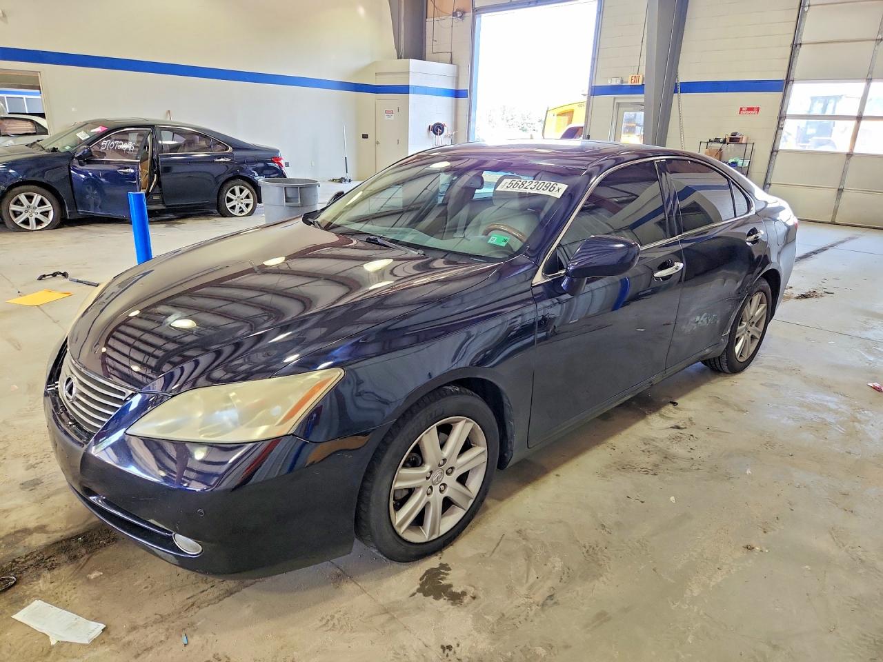 2007 Lexus Es 350 Blue vin: JTHBJ46G672121257