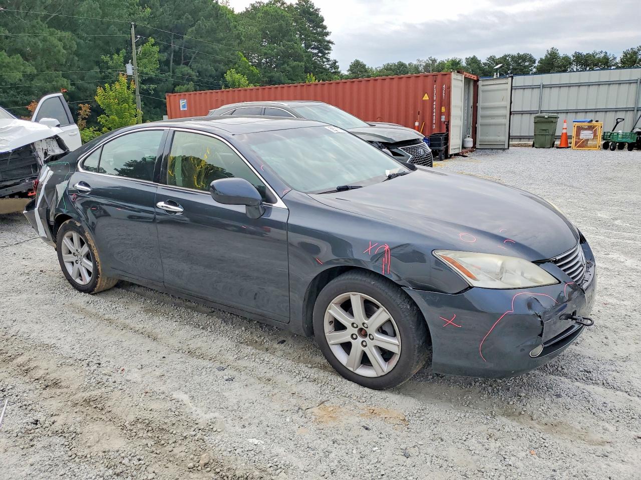 2007 Lexus Es 350 Charcoal vin: JTHBJ46G672121887