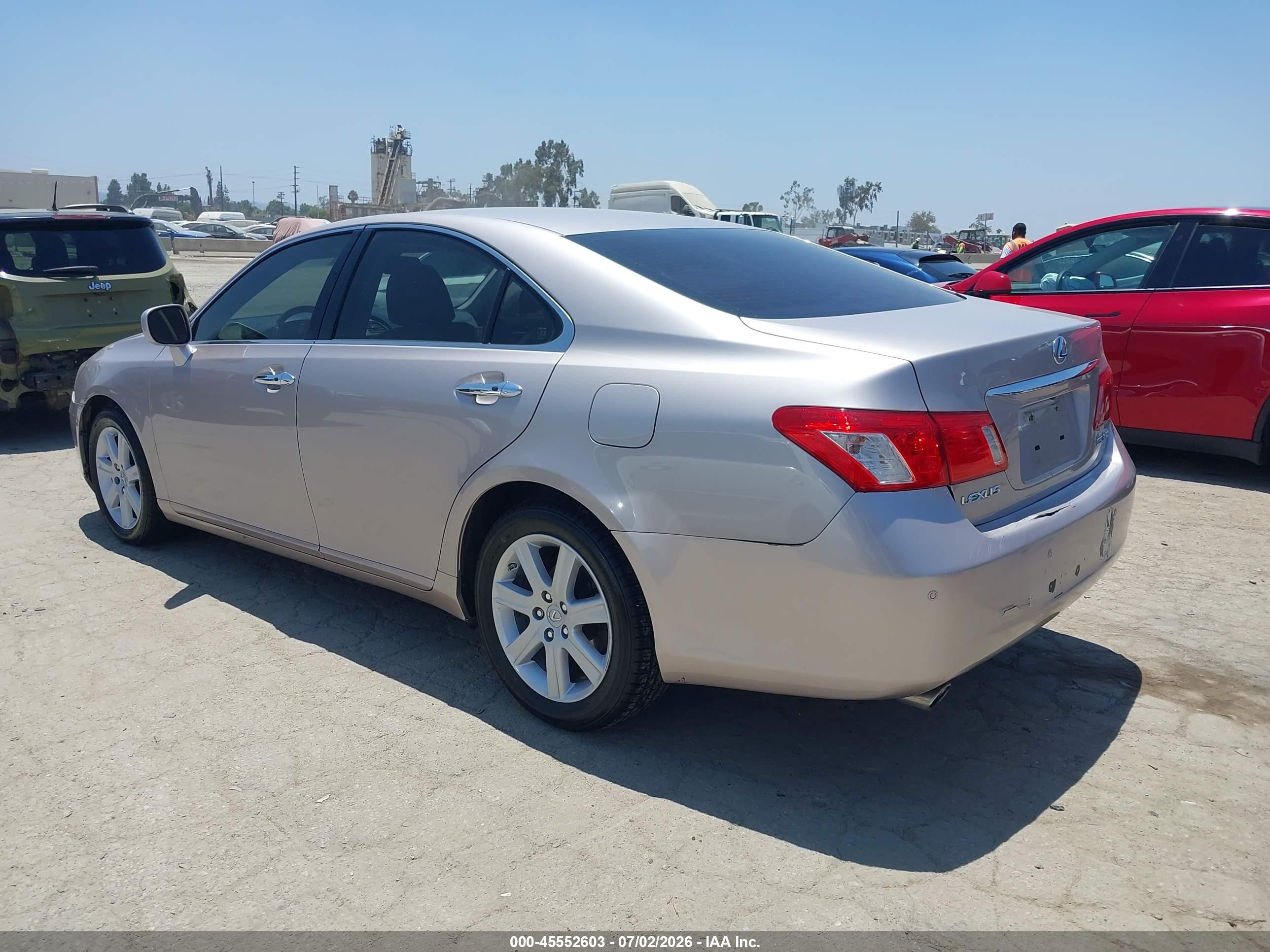2007 Lexus Es 350   Pink vin: JTHBJ46G672123638