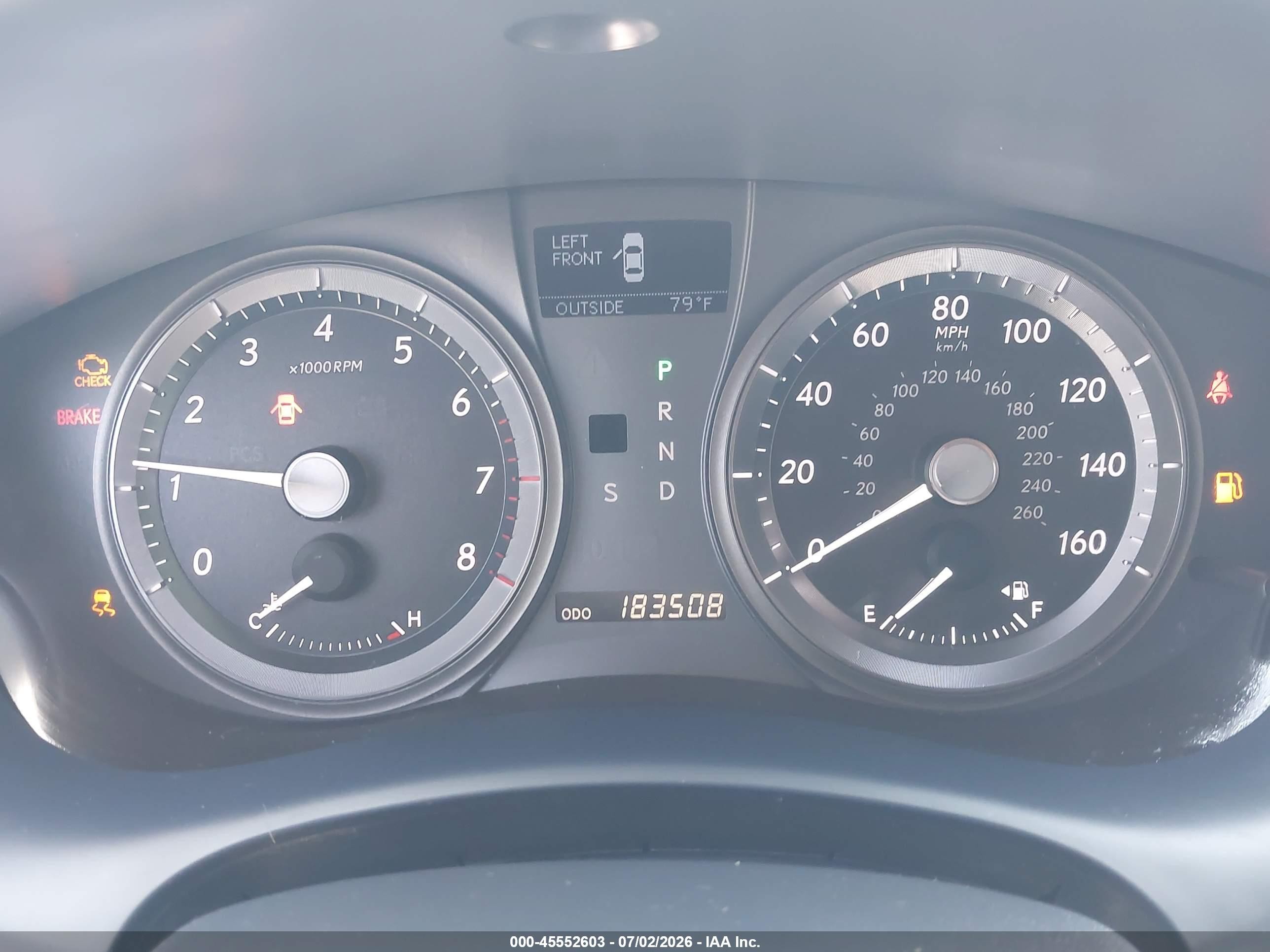 2007 Lexus Es 350   Pink vin: JTHBJ46G672123638