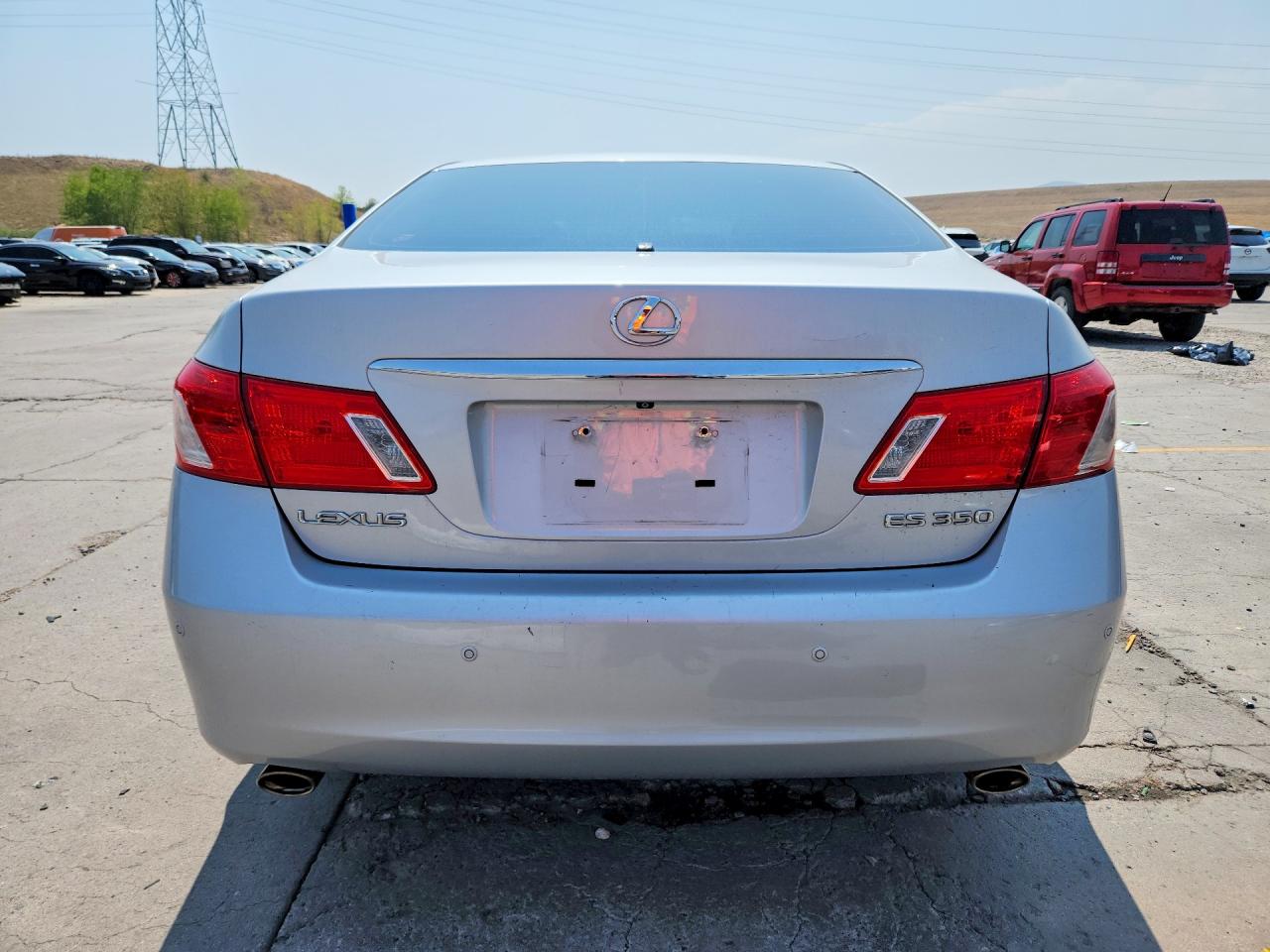 2007 Lexus Es 350 Silver vin: JTHBJ46G672123803