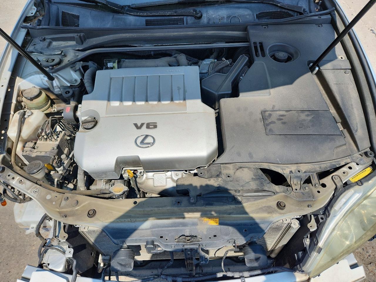 2007 Lexus Es 350 Silver vin: JTHBJ46G672123803