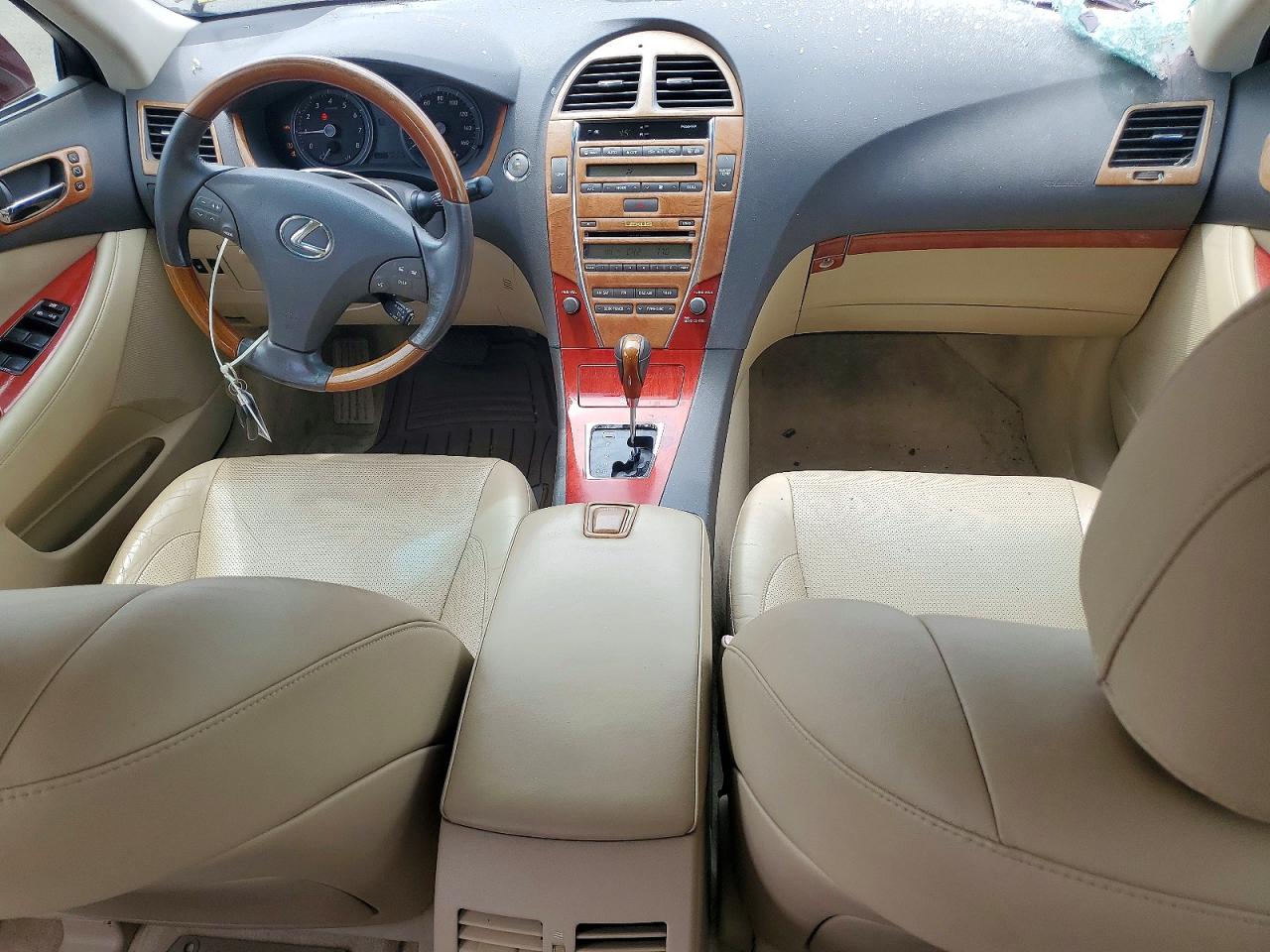 2007 Lexus Es 350 Burgundy vin: JTHBJ46G672134400