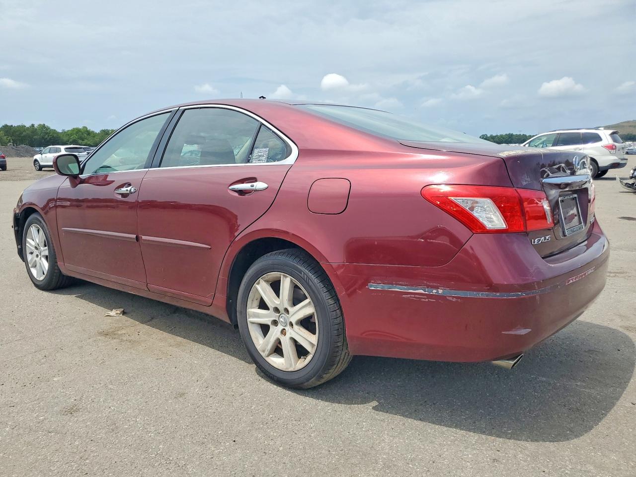 2007 Lexus Es 350 Burgundy vin: JTHBJ46G672134400