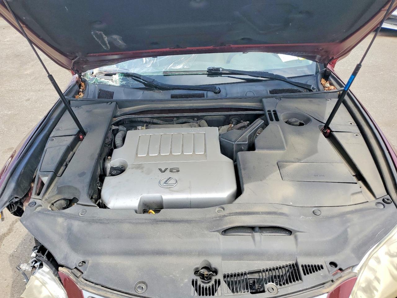 2007 Lexus Es 350 Burgundy vin: JTHBJ46G672134400