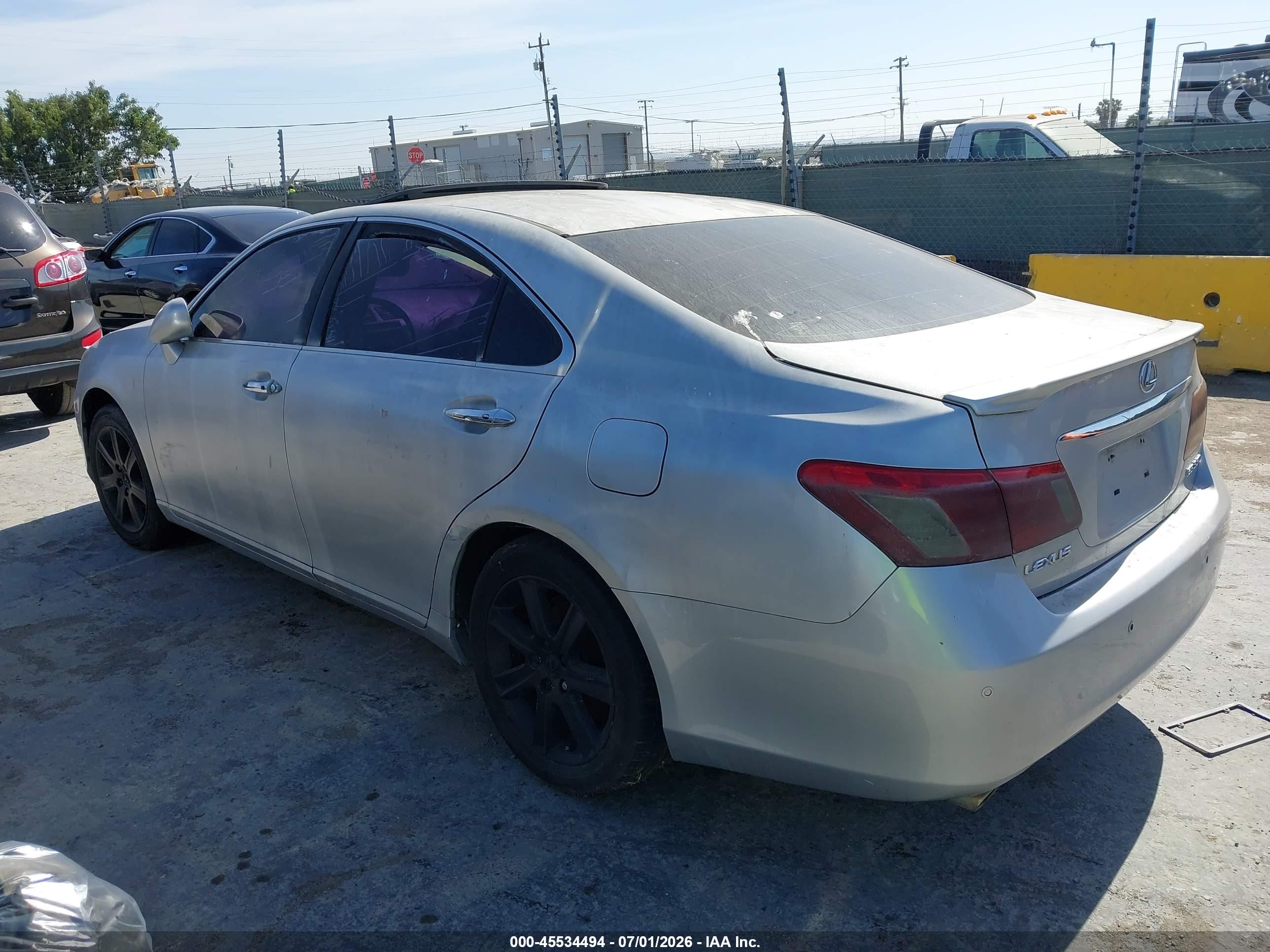 2008 Lexus Es 350   Gray vin: JTHBJ46G682168967