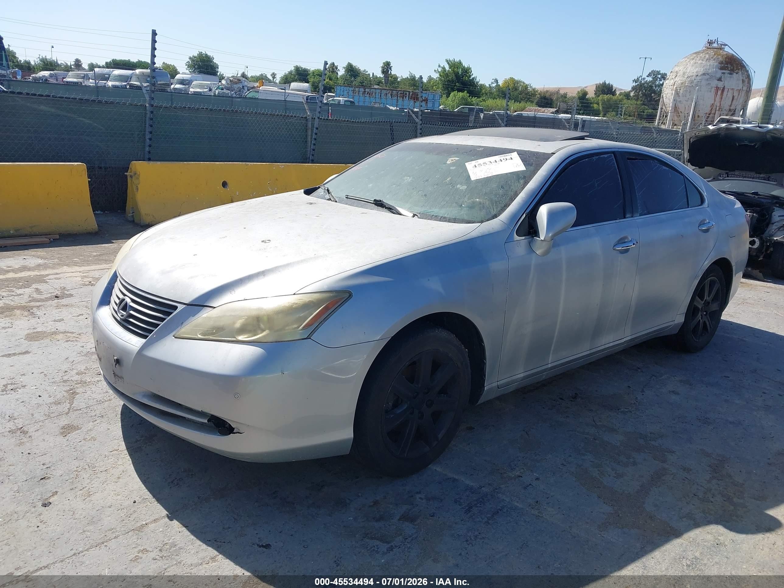 2008 Lexus Es 350   Gray vin: JTHBJ46G682168967