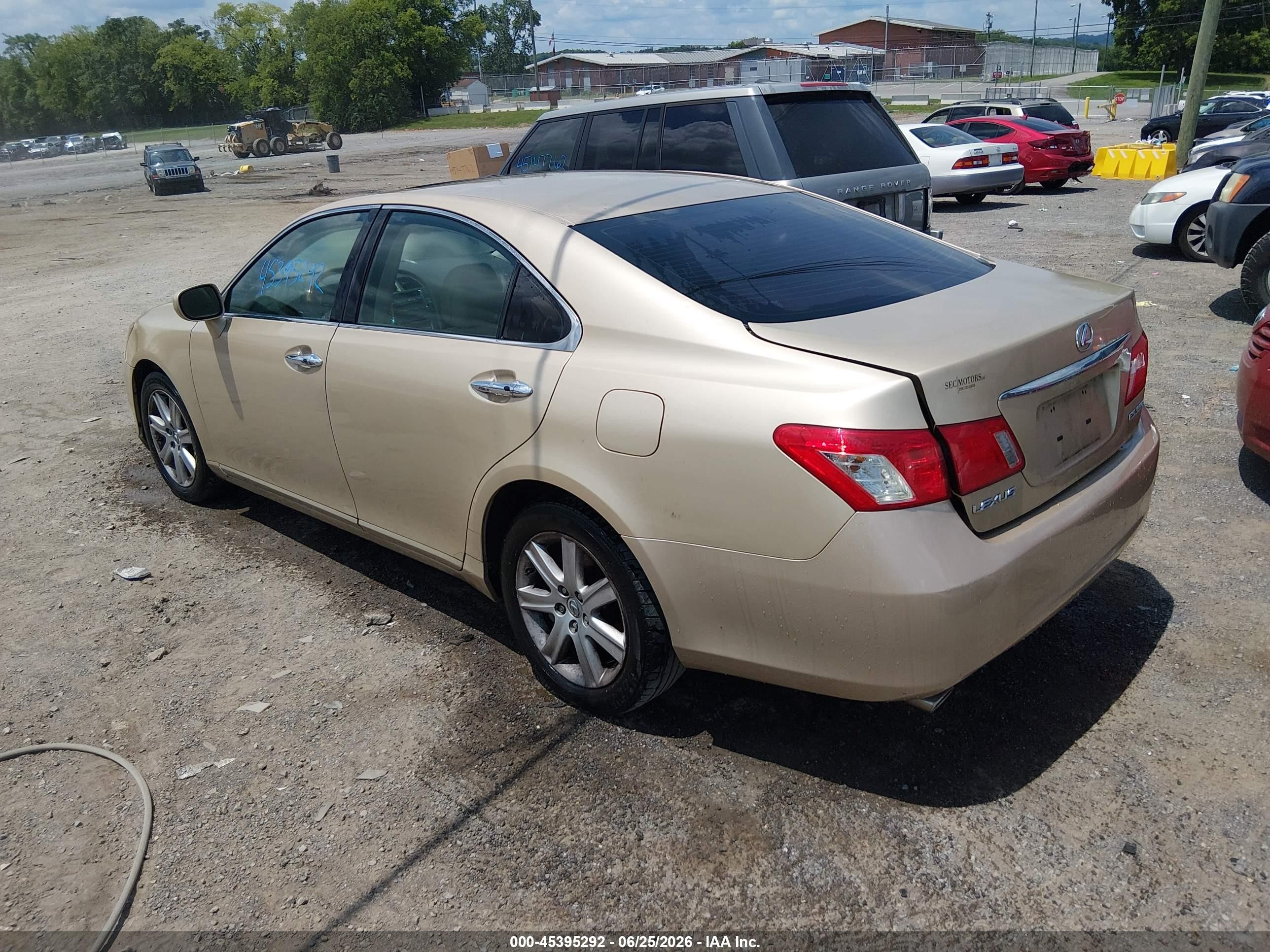 2008 Lexus Es 350   Gold vin: JTHBJ46G682169410