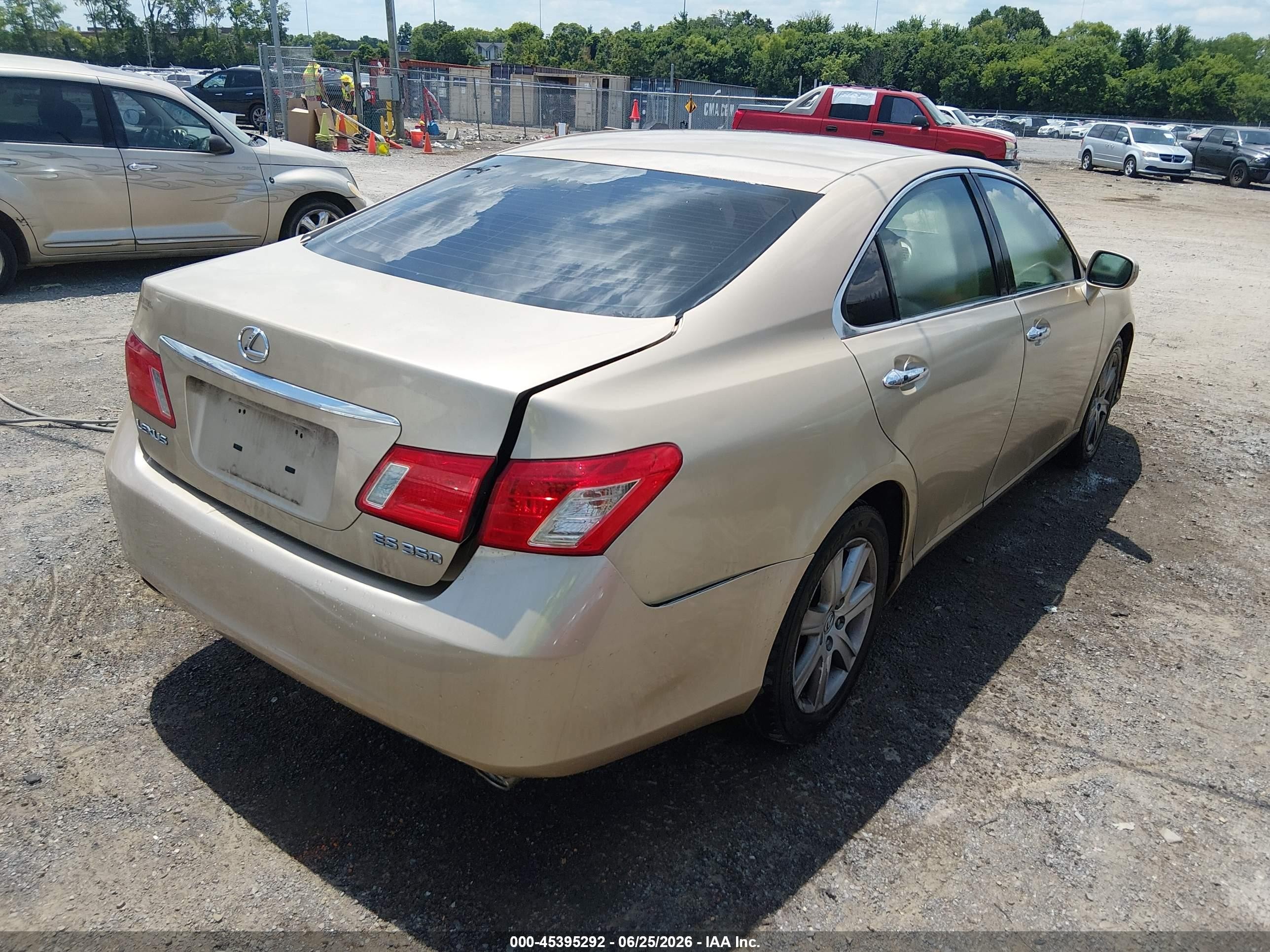 2008 Lexus Es 350   Gold vin: JTHBJ46G682169410