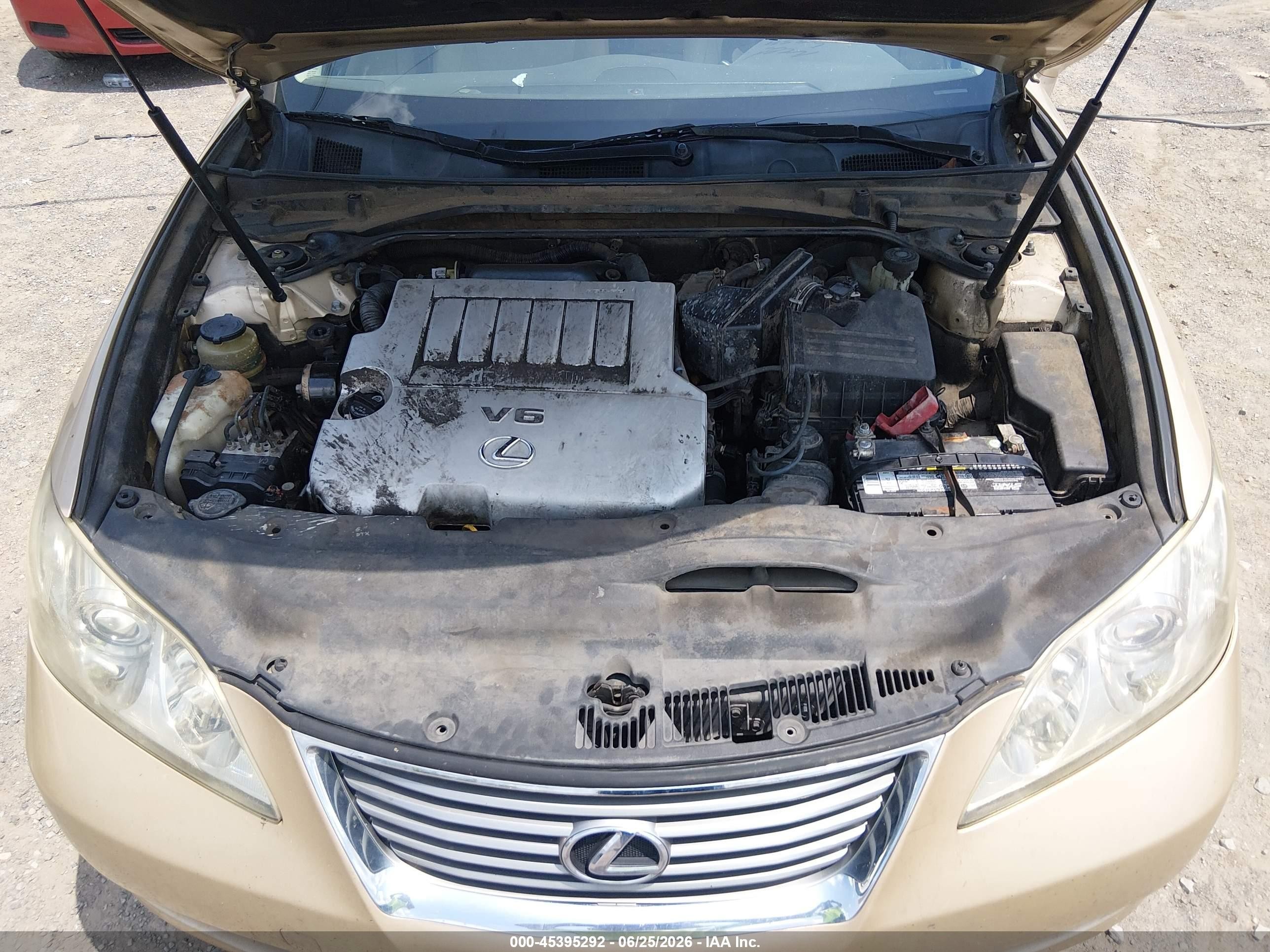 2008 Lexus Es 350   Gold vin: JTHBJ46G682169410