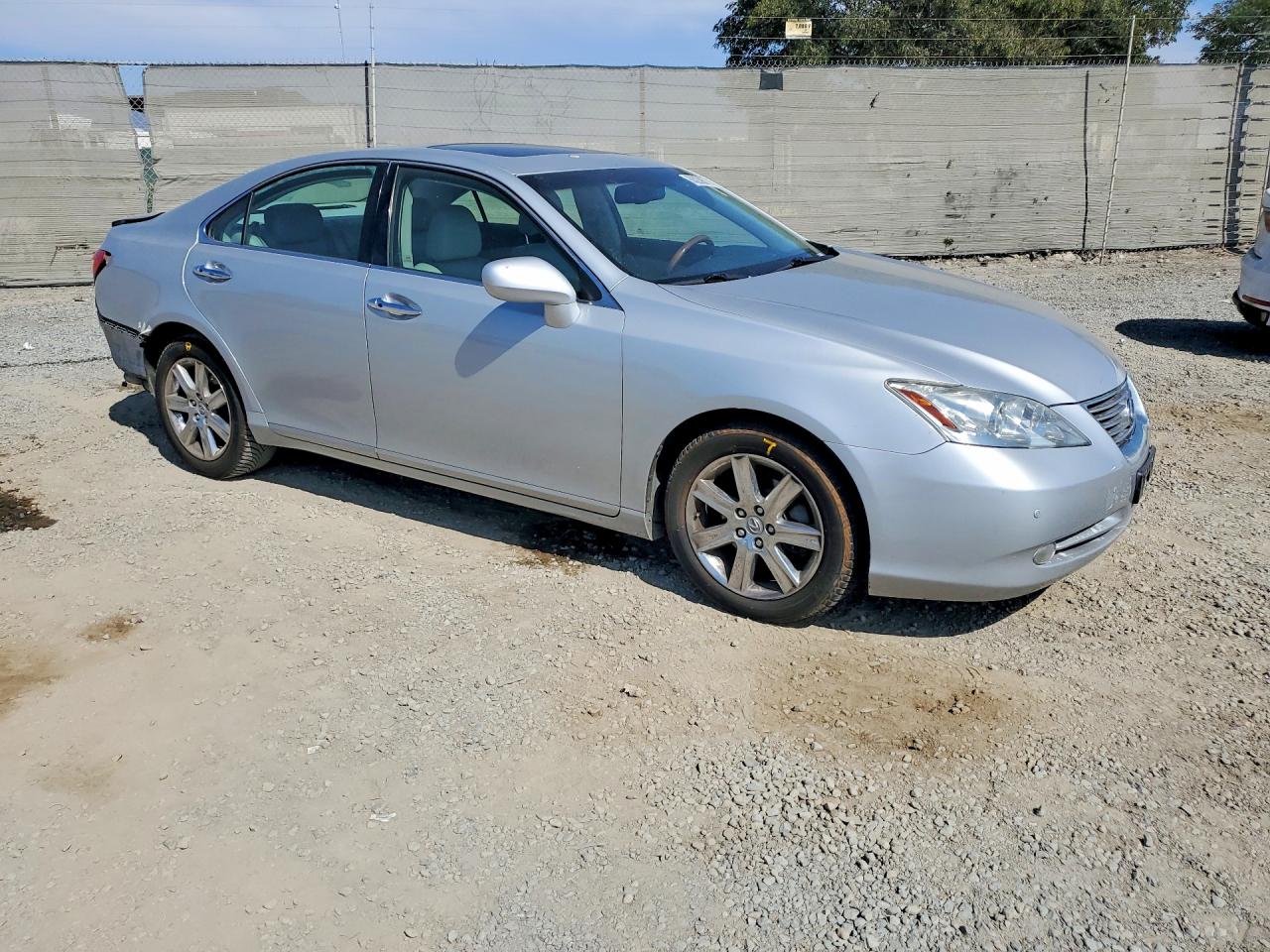 2008 Lexus Es 350 Silver vin: JTHBJ46G682175854