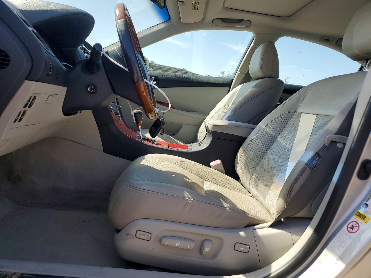 2008 Lexus Es 350 Silver vin: JTHBJ46G682175854