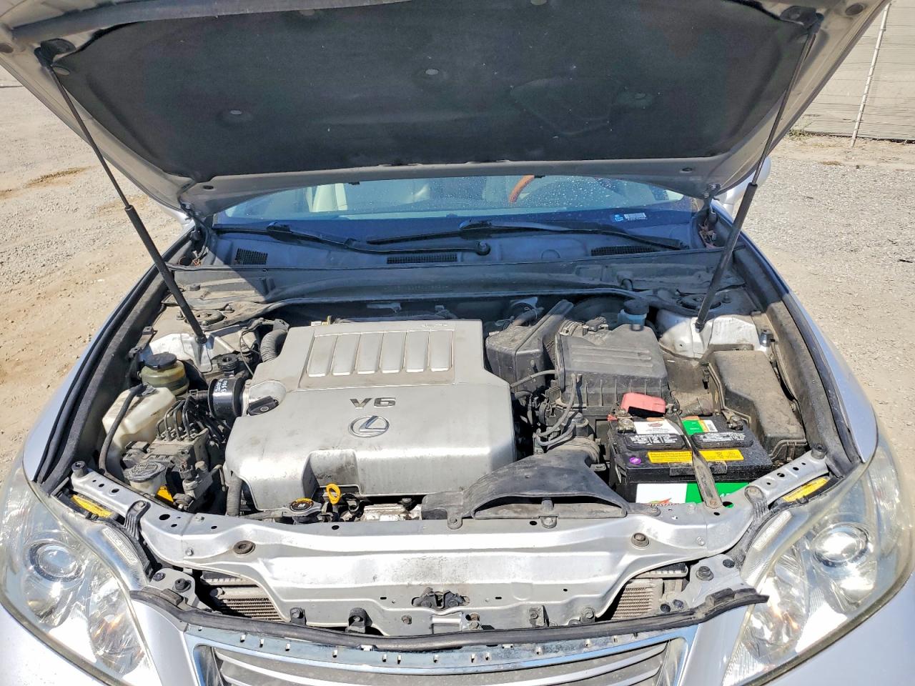 2008 Lexus Es 350 Silver vin: JTHBJ46G682175854