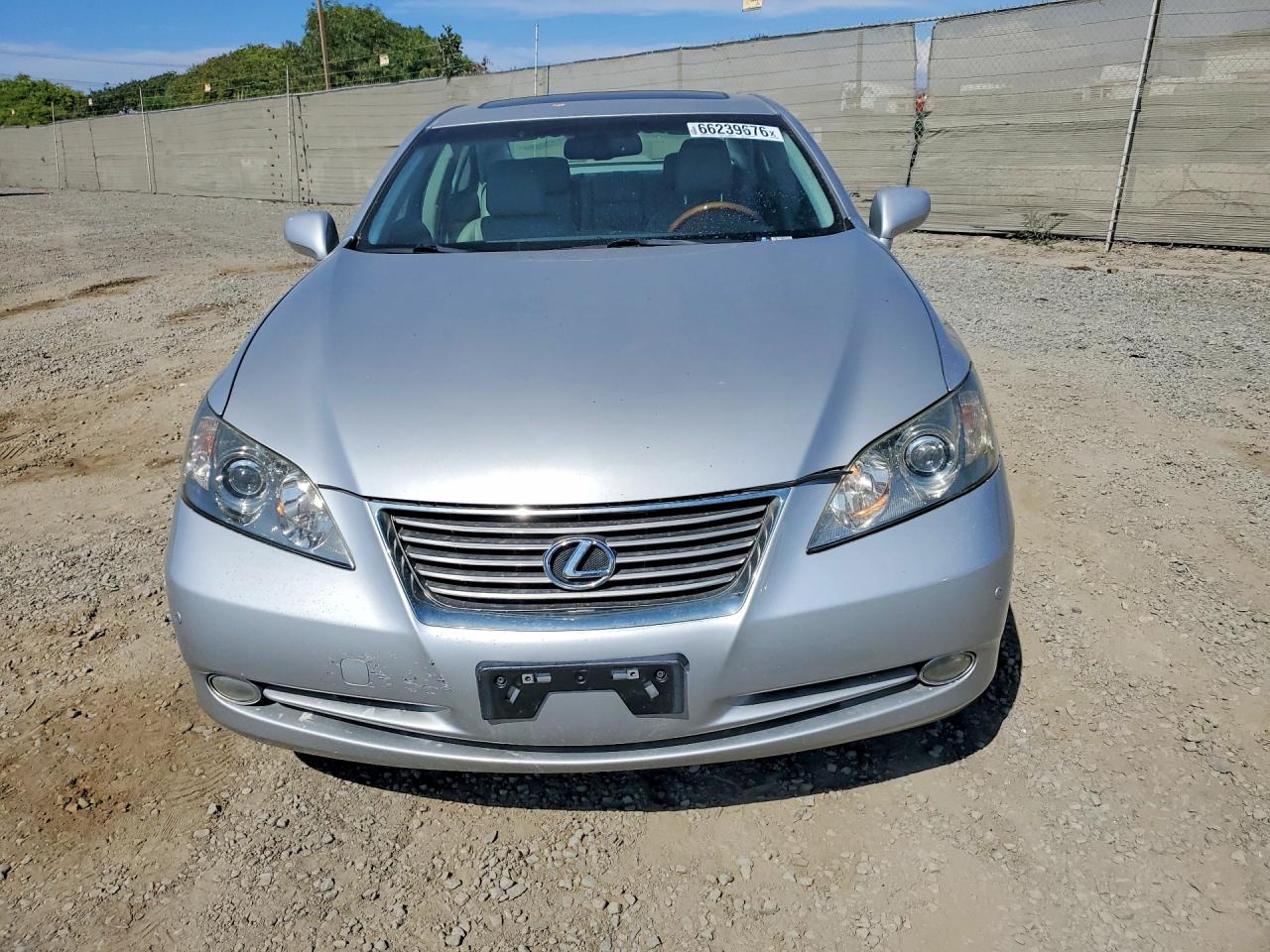 2008 Lexus Es 350 Silver vin: JTHBJ46G682175854