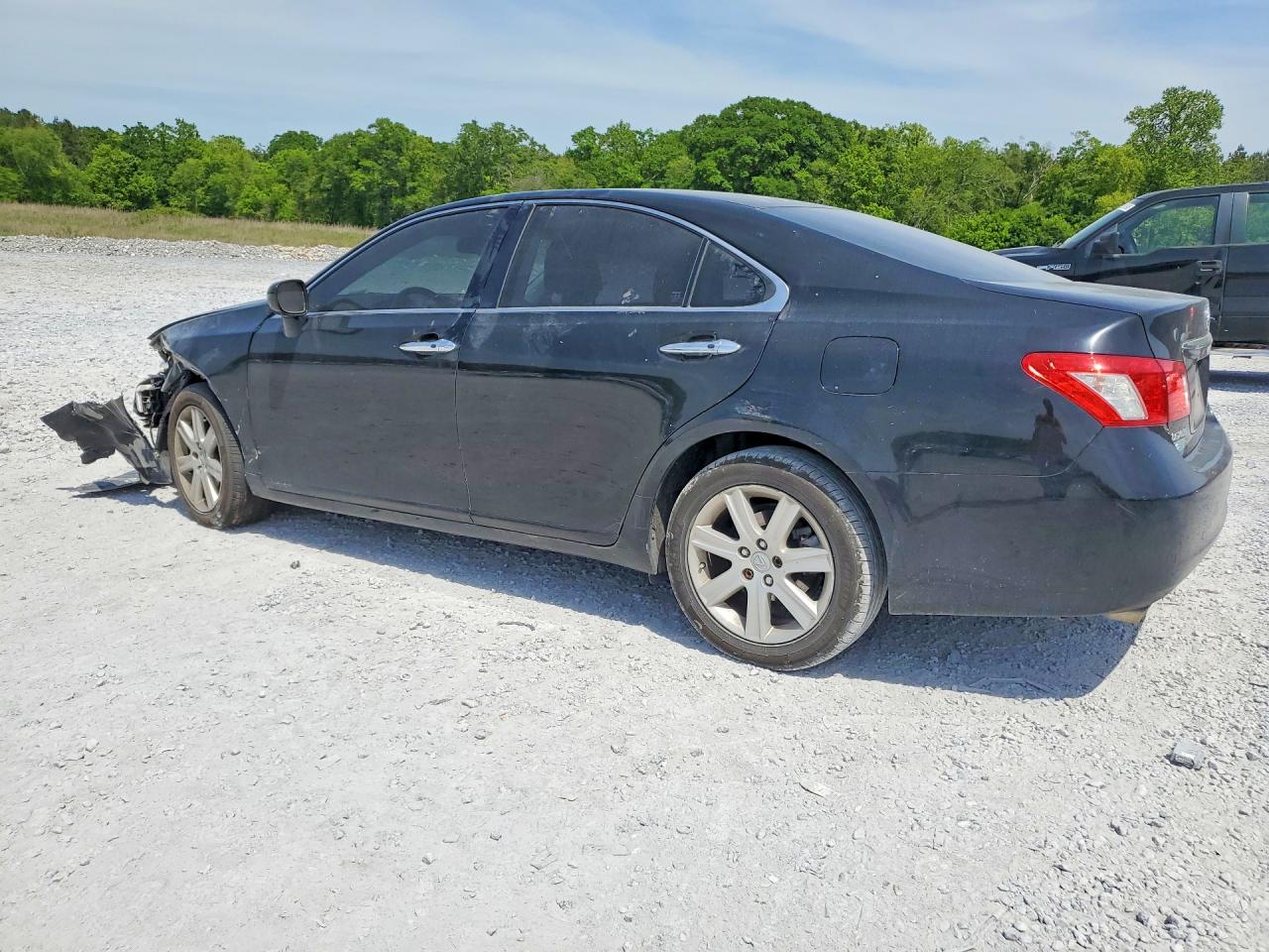 2008 Lexus Es 350 Black vin: JTHBJ46G682181492