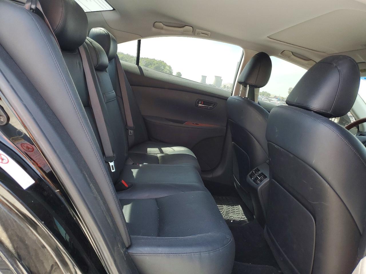 2008 Lexus Es 350 Black vin: JTHBJ46G682181492