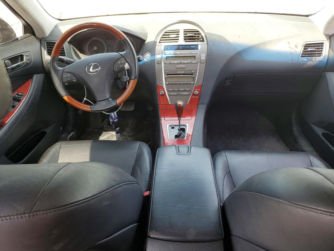 2008 Lexus Es 350 Black vin: JTHBJ46G682181492
