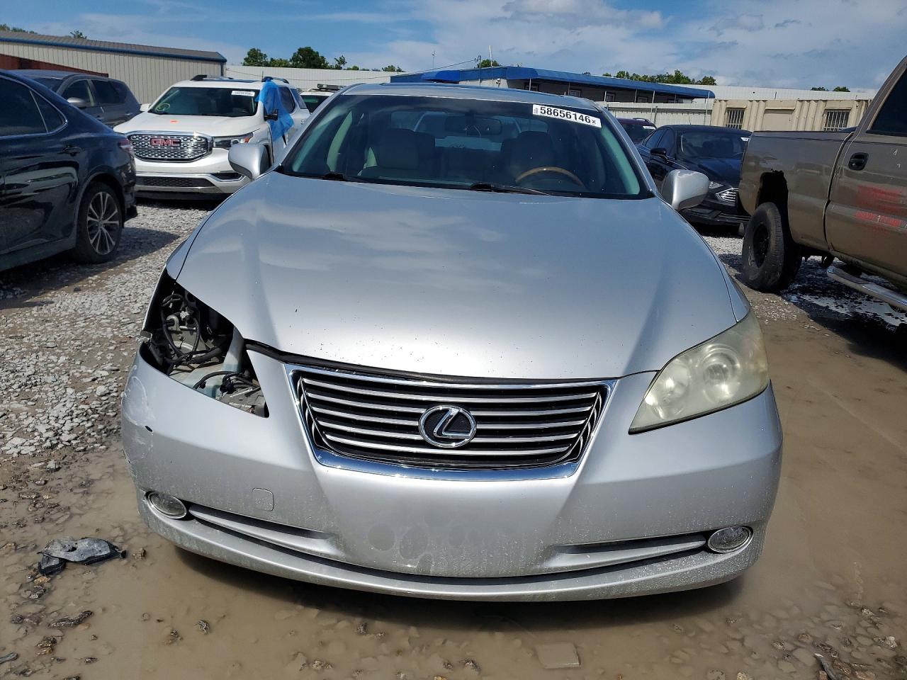 2008 Lexus Es 350 Silver vin: JTHBJ46G682183159