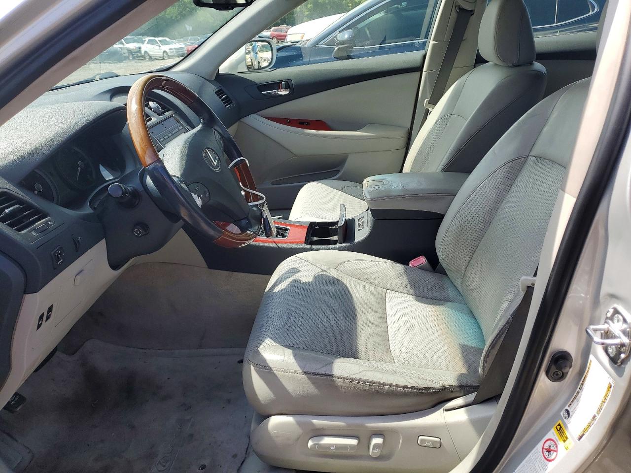 2008 Lexus Es 350 Silver vin: JTHBJ46G682183159