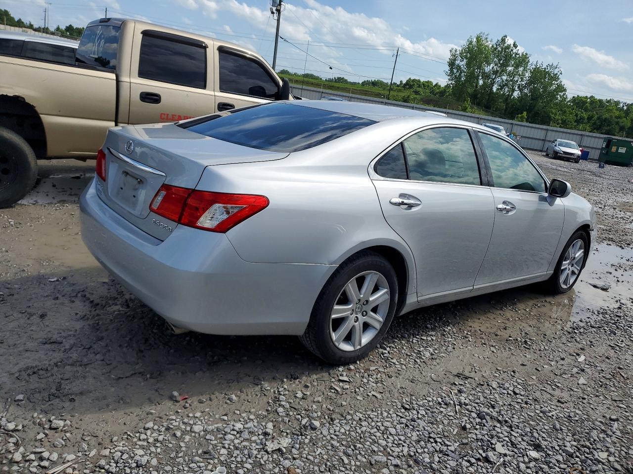 2008 Lexus Es 350 Silver vin: JTHBJ46G682183159