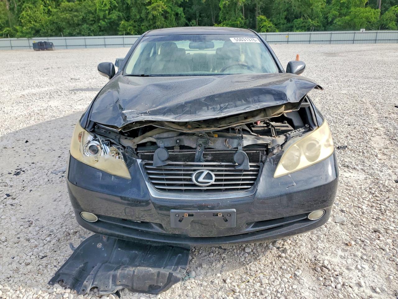 2008 Lexus Es 350 Black vin: JTHBJ46G682188264