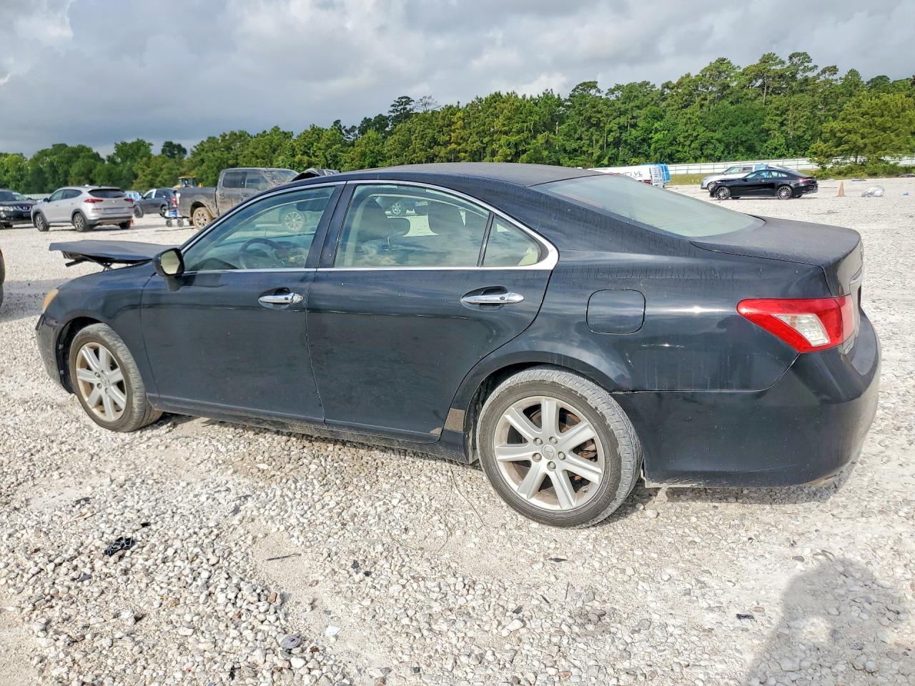 2008 Lexus Es 350 Black vin: JTHBJ46G682188264