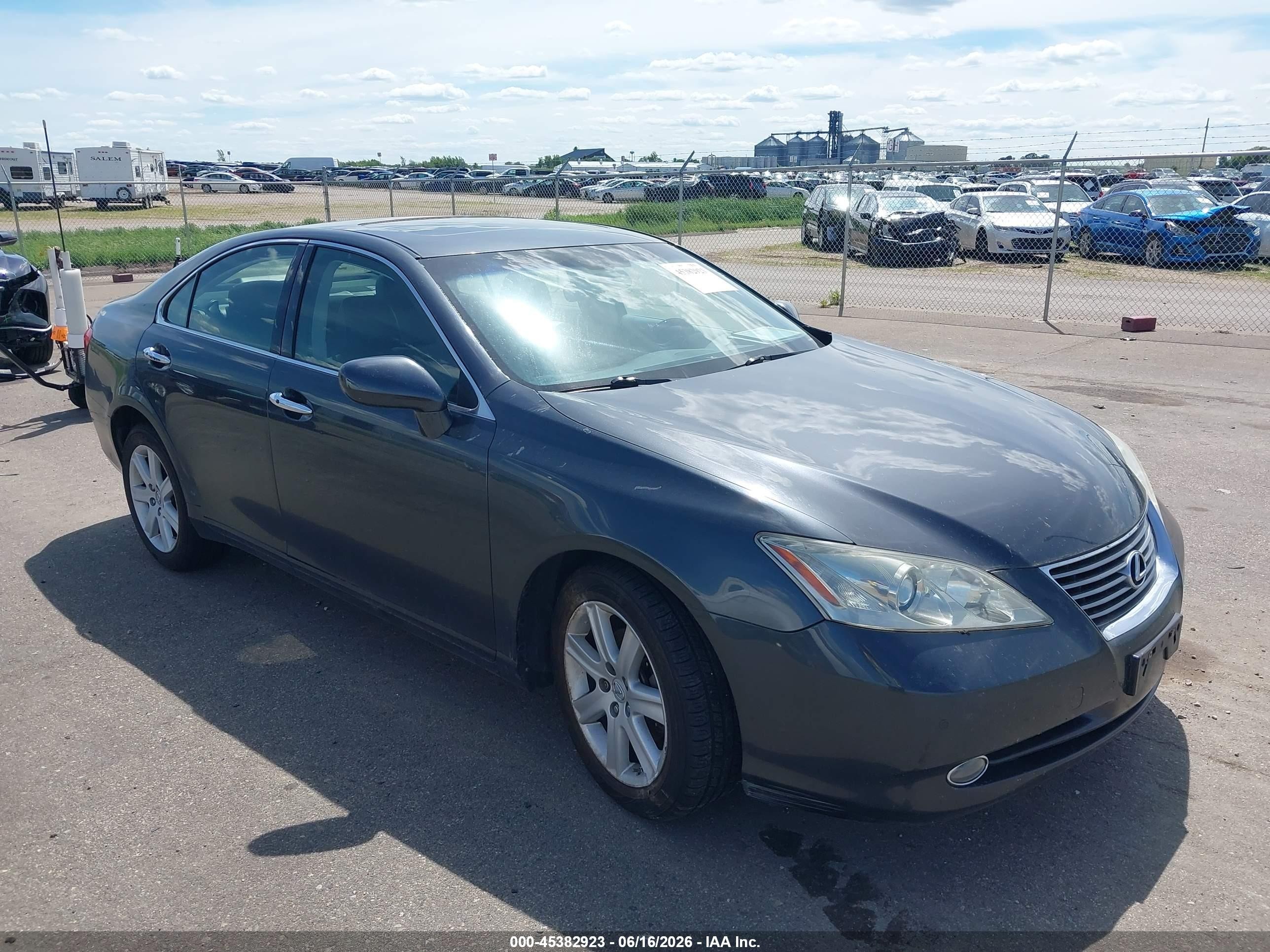 2008 Lexus Es 350   Dark Blue vin: JTHBJ46G682204074