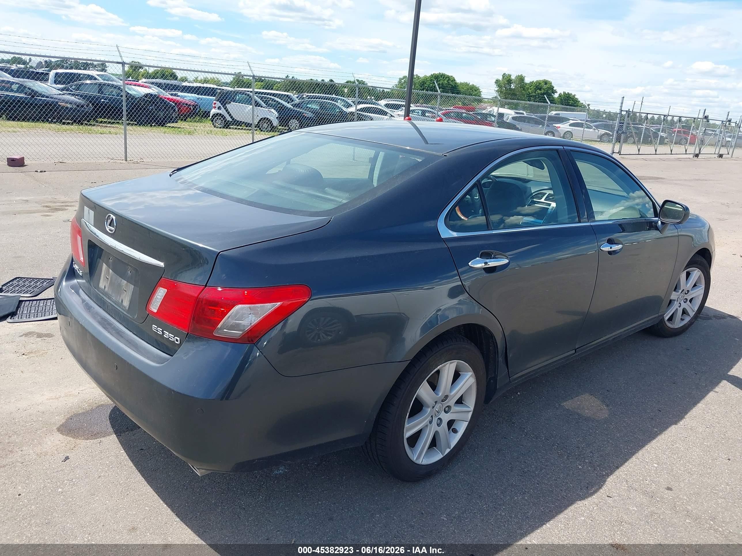 2008 Lexus Es 350   Dark Blue vin: JTHBJ46G682204074