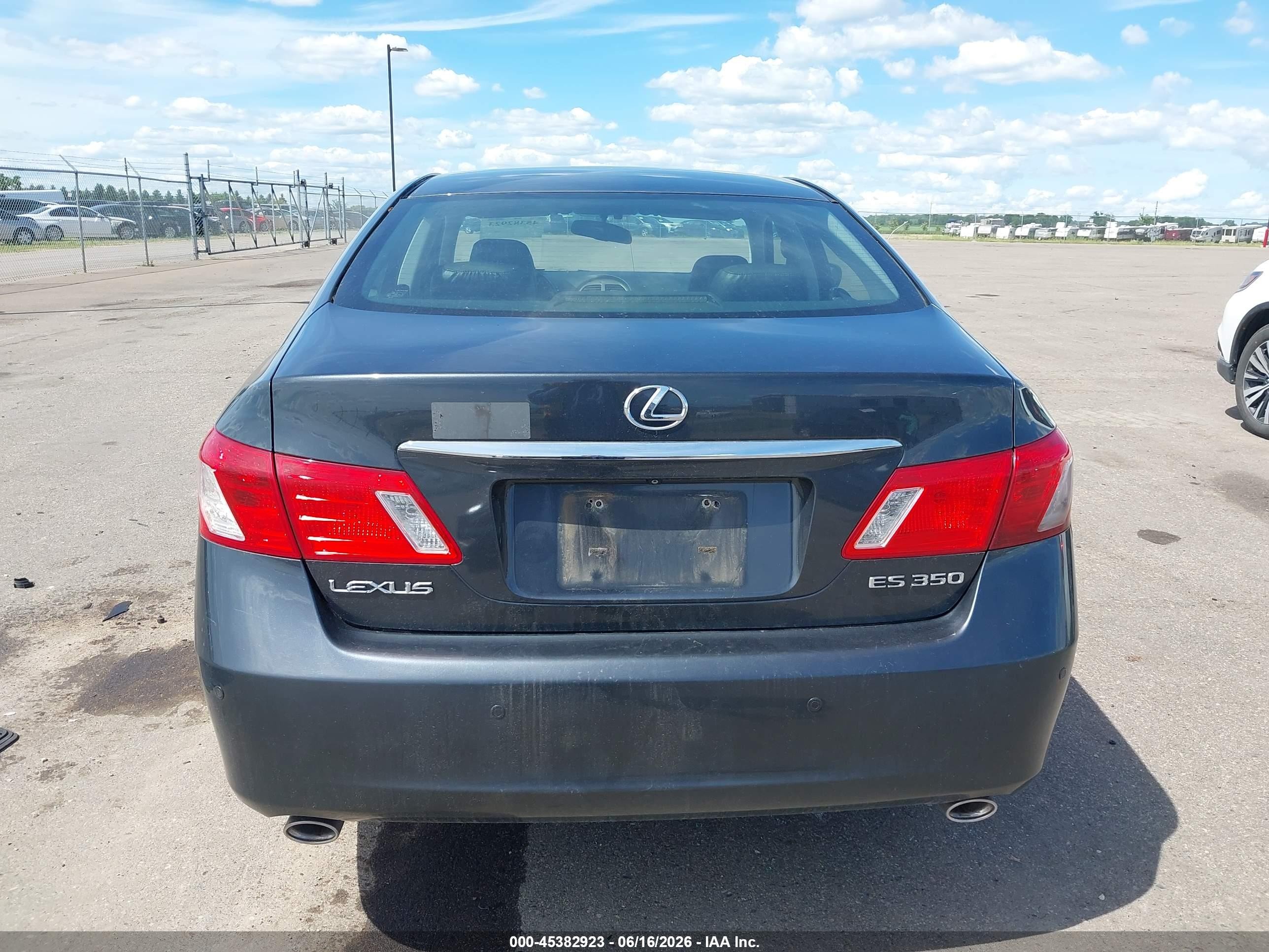 2008 Lexus Es 350   Dark Blue vin: JTHBJ46G682204074