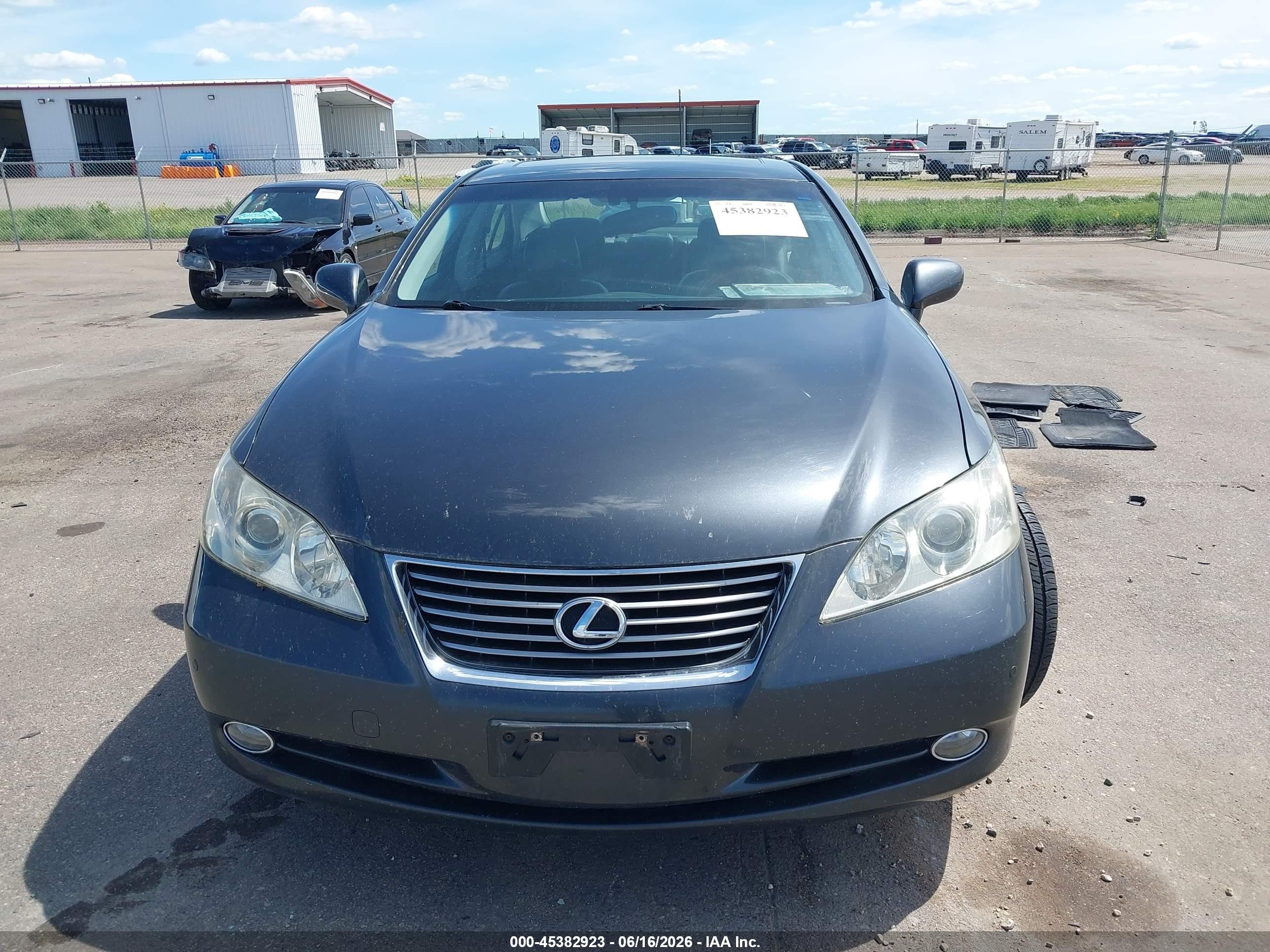 2008 Lexus Es 350   Dark Blue vin: JTHBJ46G682204074