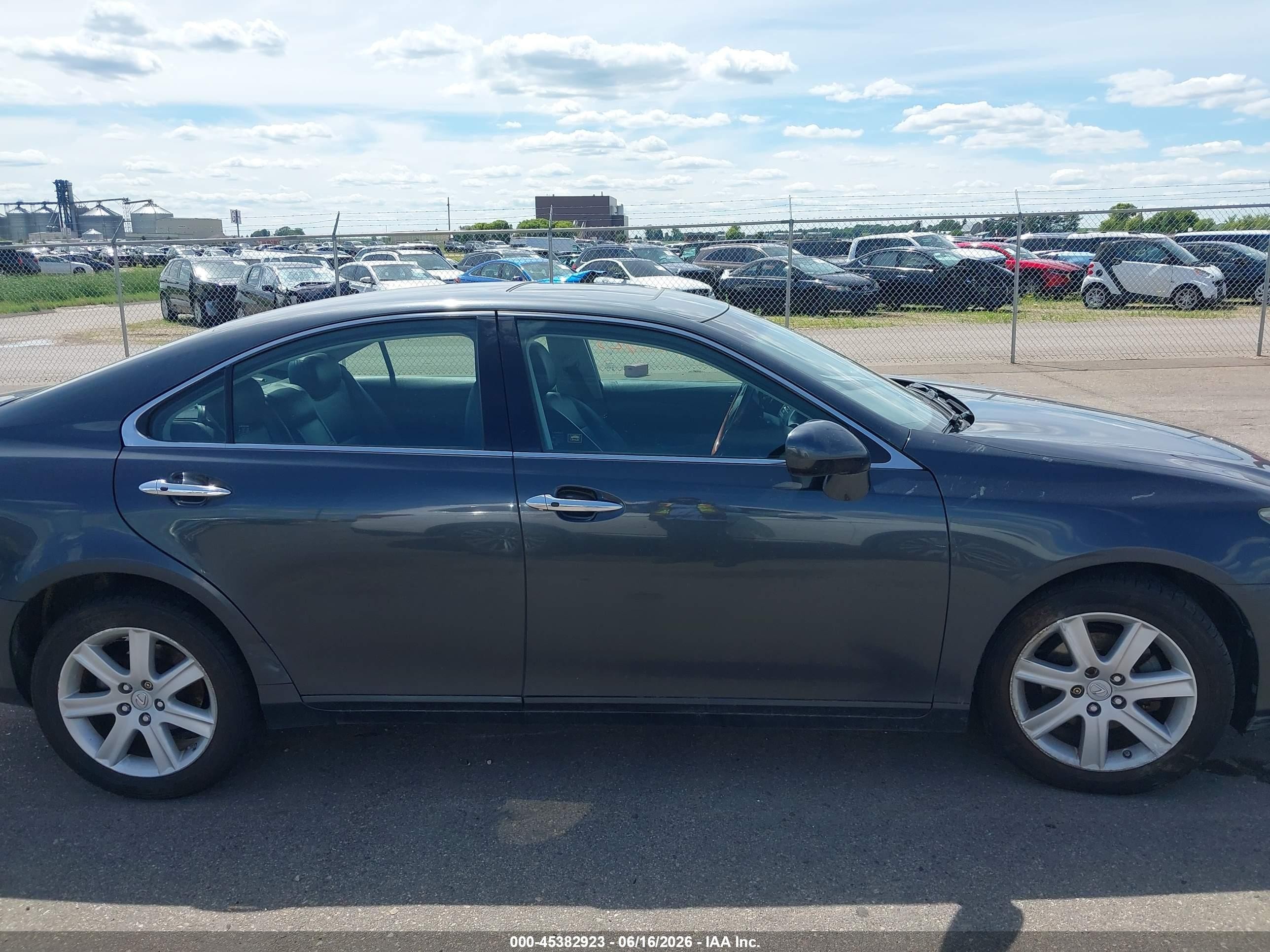 2008 Lexus Es 350   Dark Blue vin: JTHBJ46G682204074