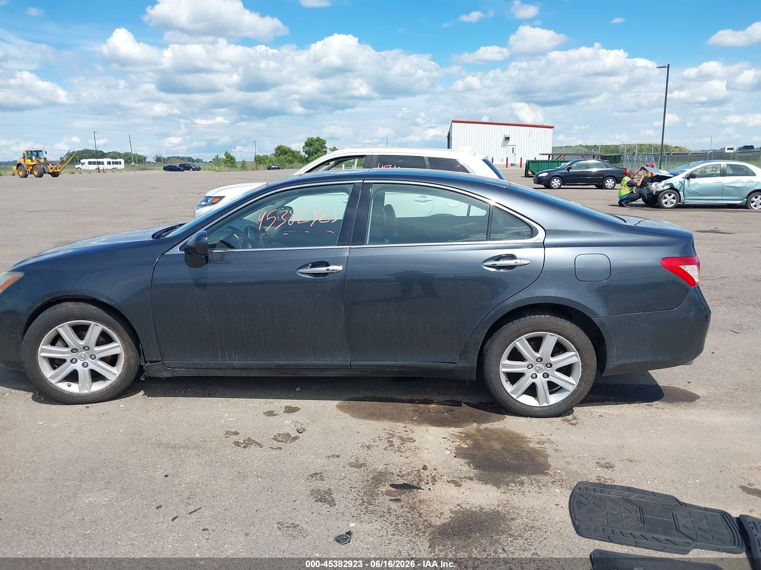 2008 Lexus Es 350   Dark Blue vin: JTHBJ46G682204074