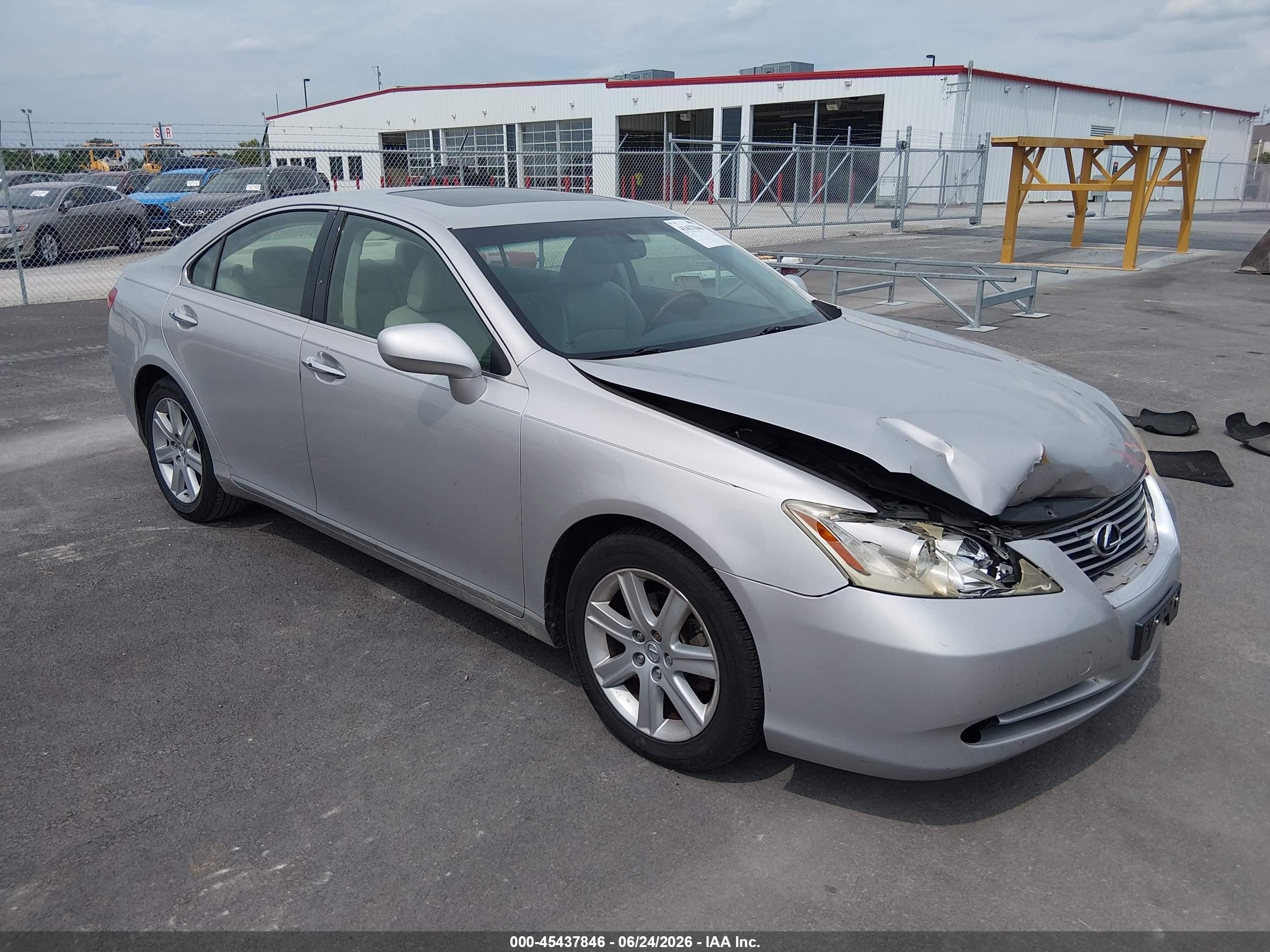2008 Lexus Es 350   Silver vin: JTHBJ46G682206309