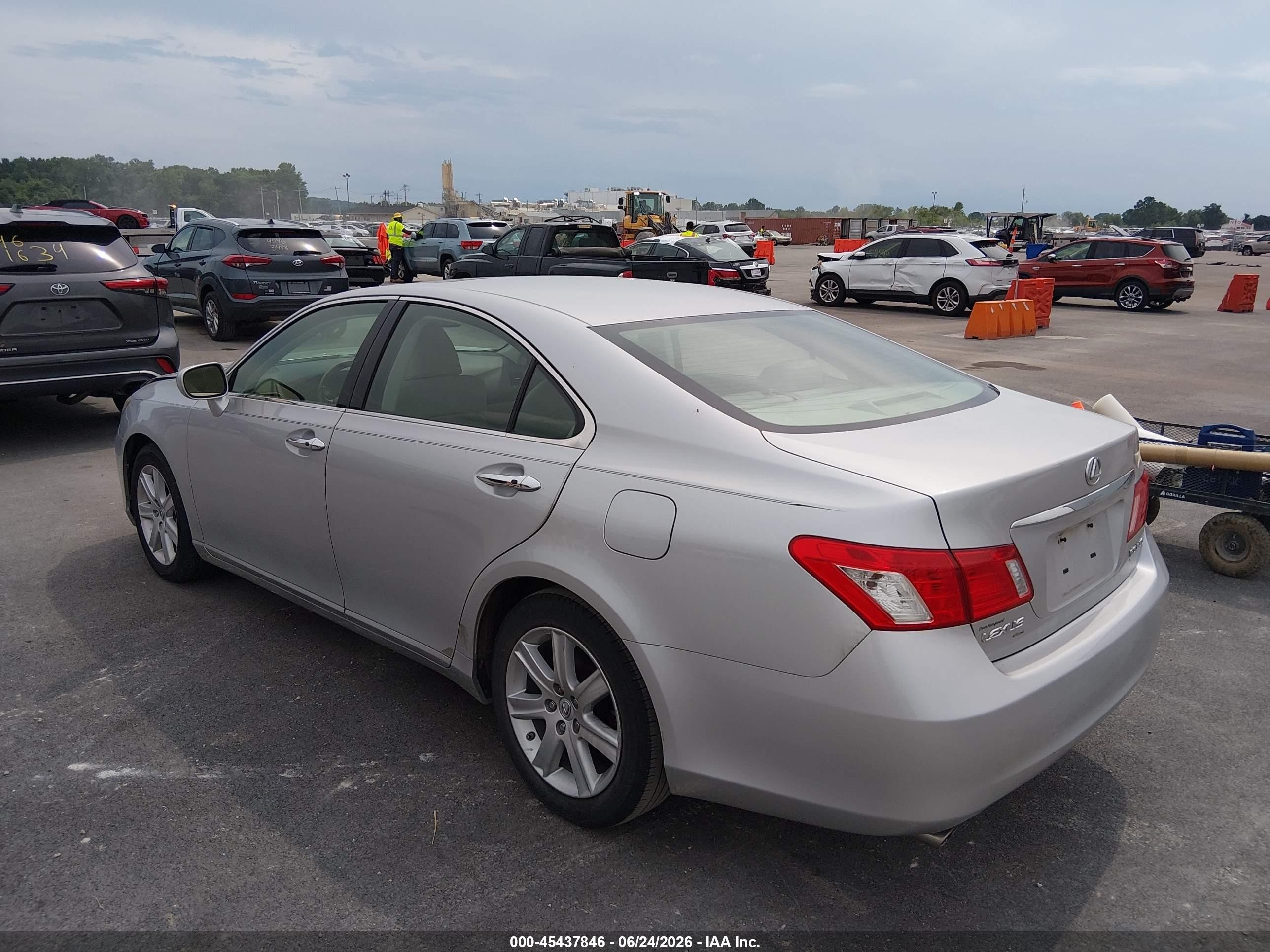 2008 Lexus Es 350   Silver vin: JTHBJ46G682206309