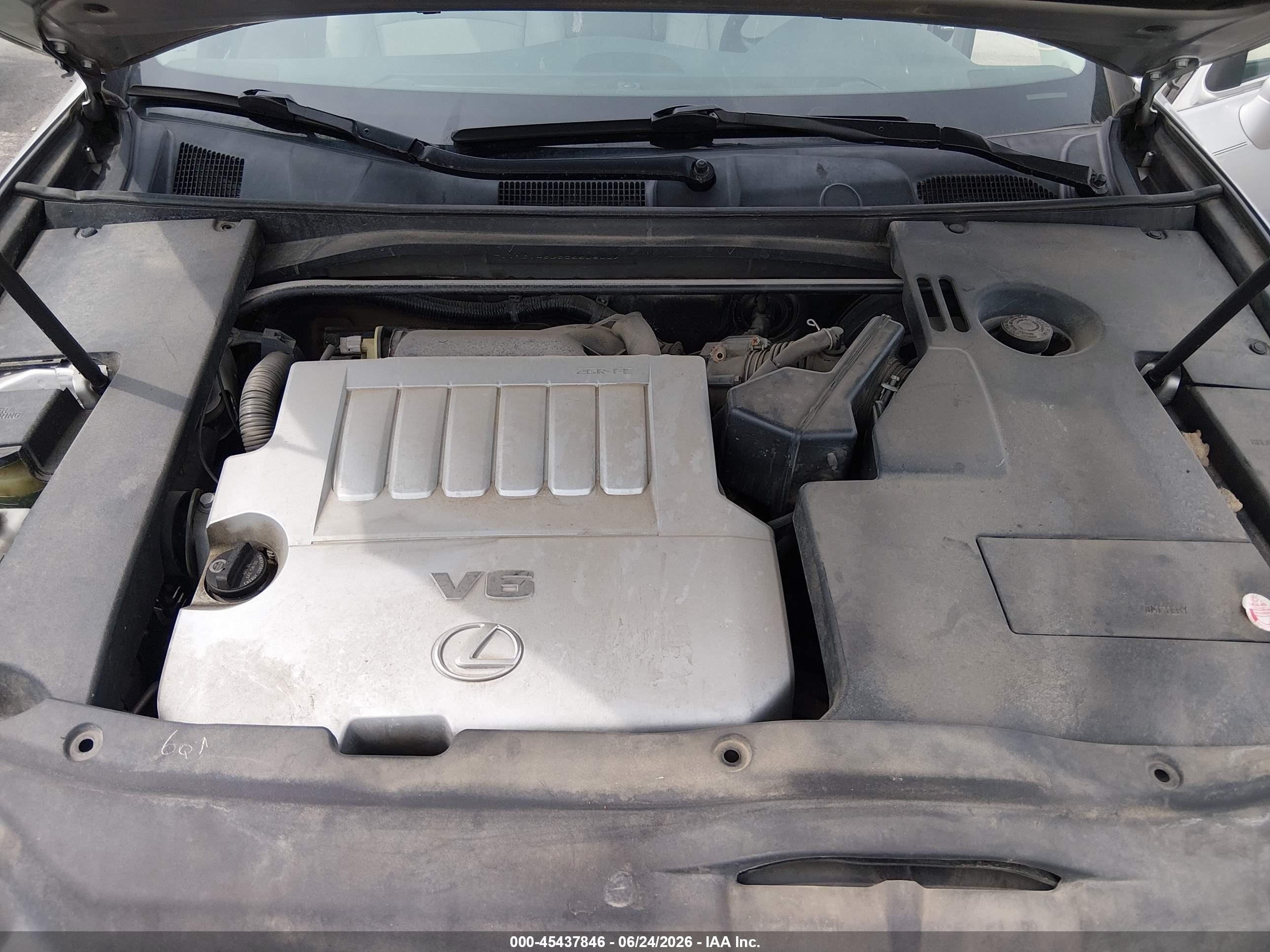 2008 Lexus Es 350   Silver vin: JTHBJ46G682206309