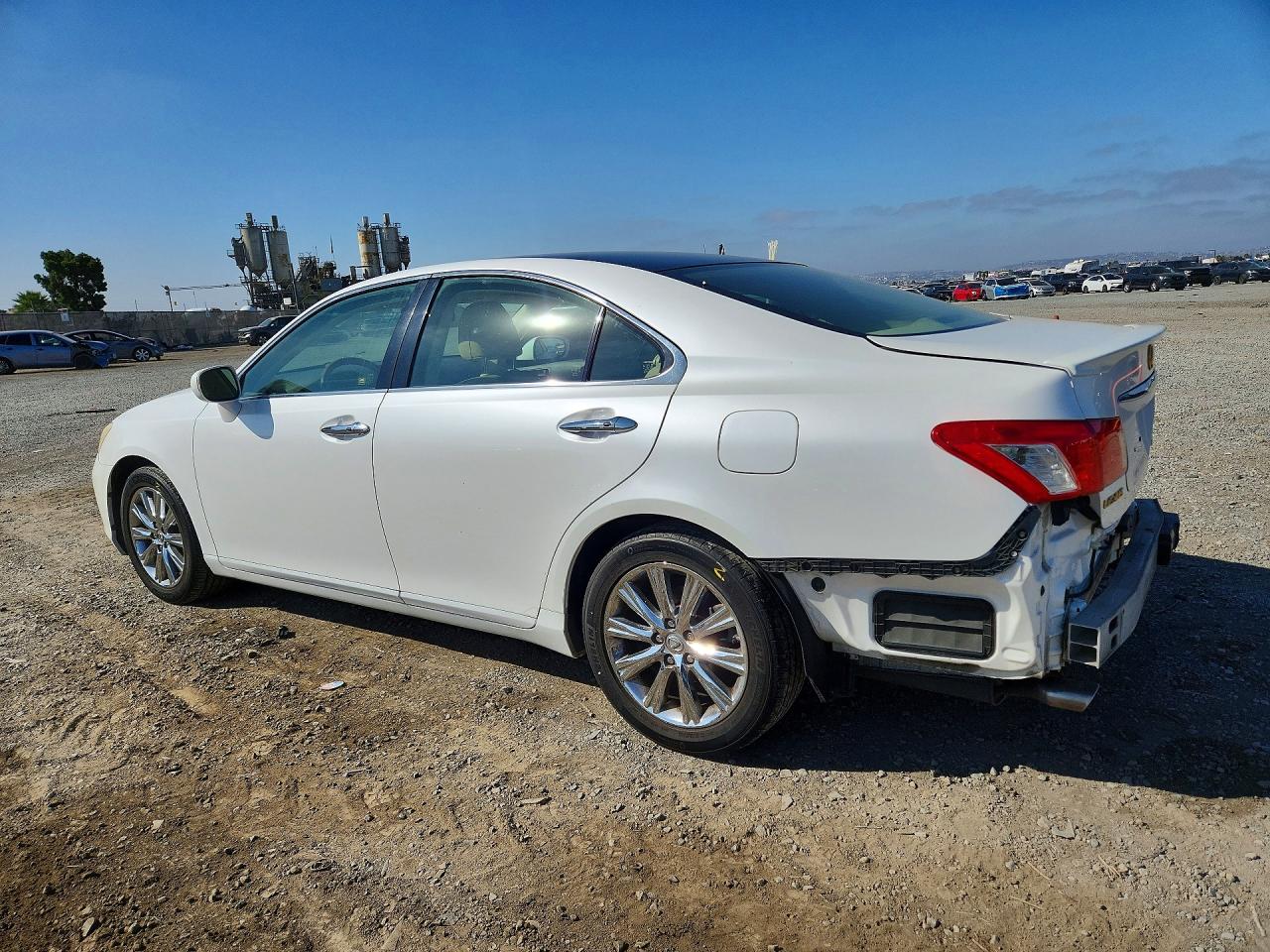 2008 Lexus Es 350 Белый vin: JTHBJ46G682215172