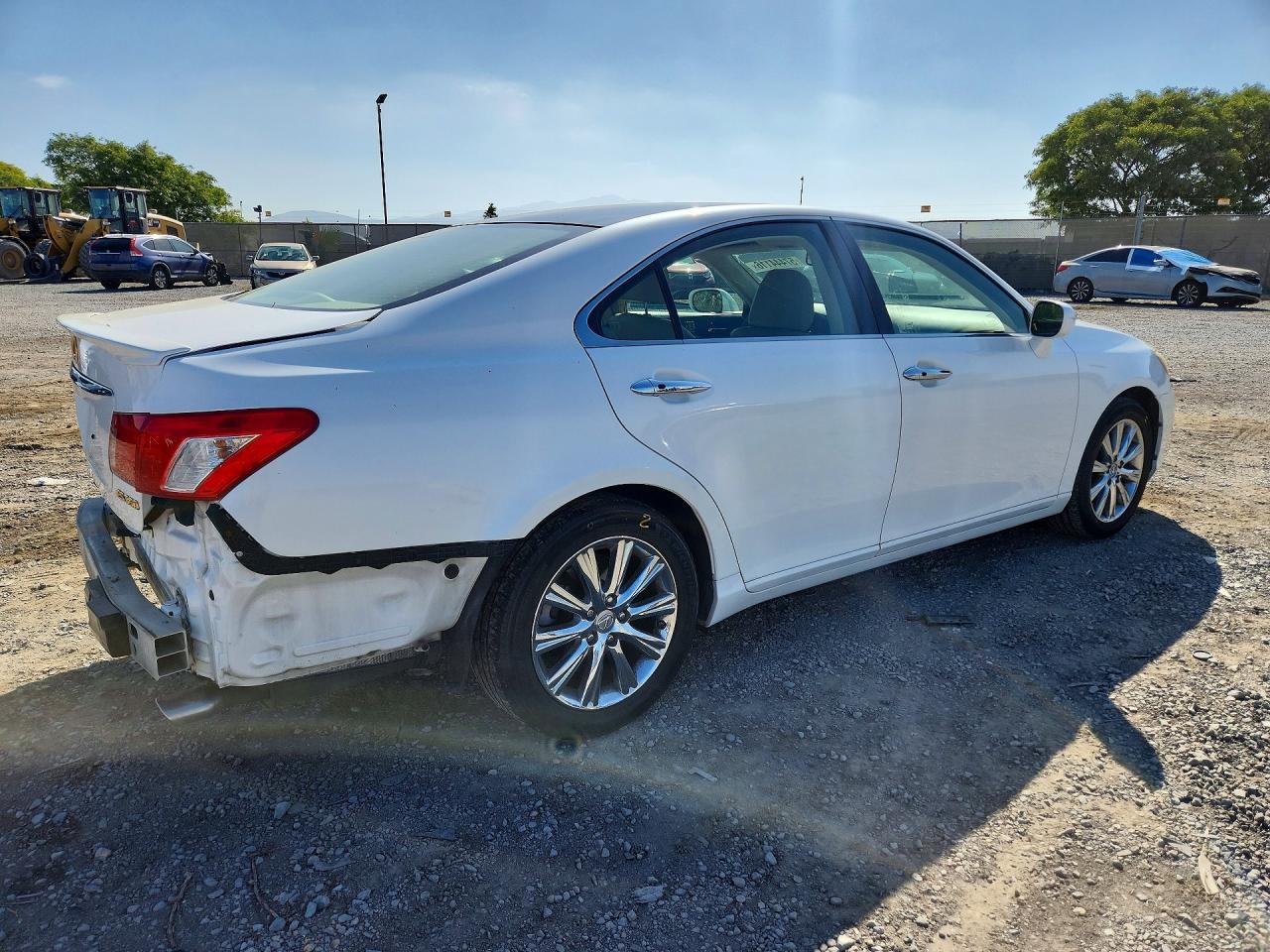 2008 Lexus Es 350 Белый vin: JTHBJ46G682215172