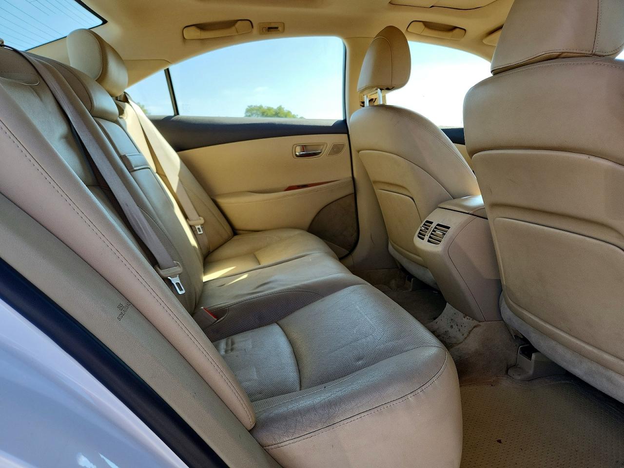 2008 Lexus Es 350 Белый vin: JTHBJ46G682215172