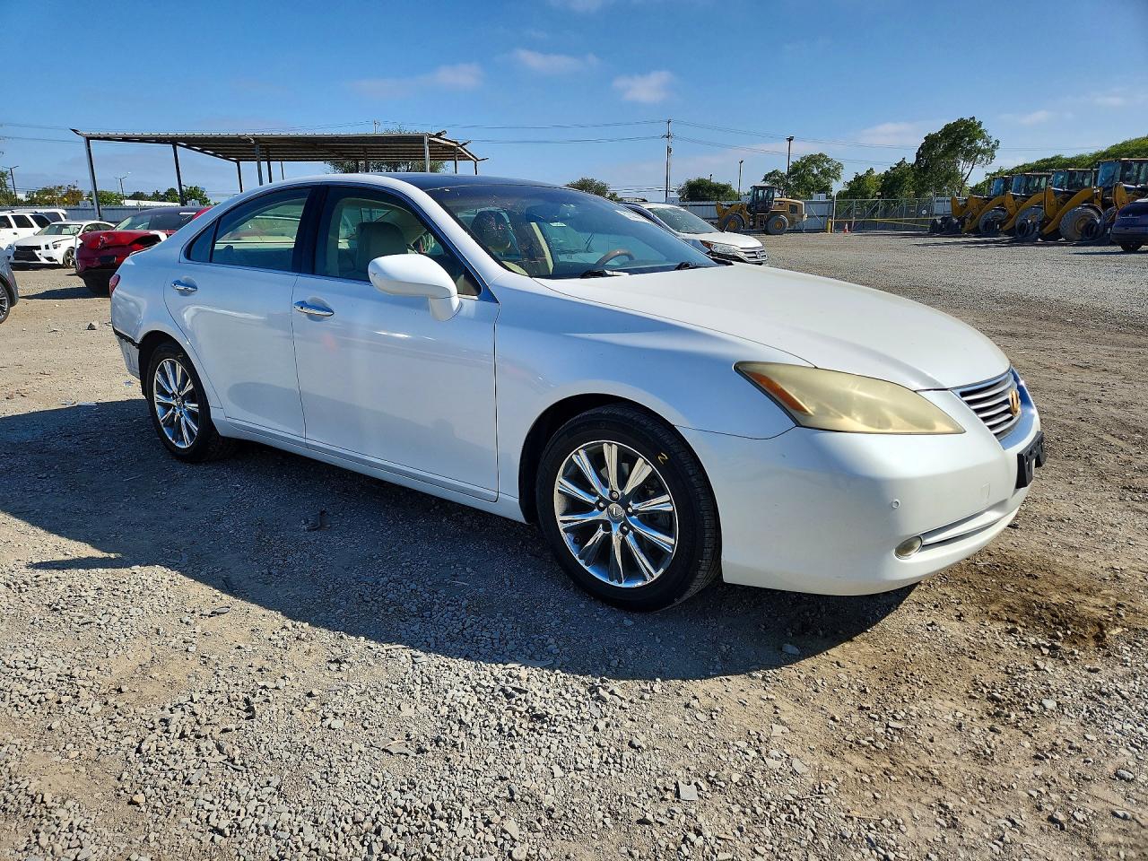 2008 Lexus Es 350 Белый vin: JTHBJ46G682215172