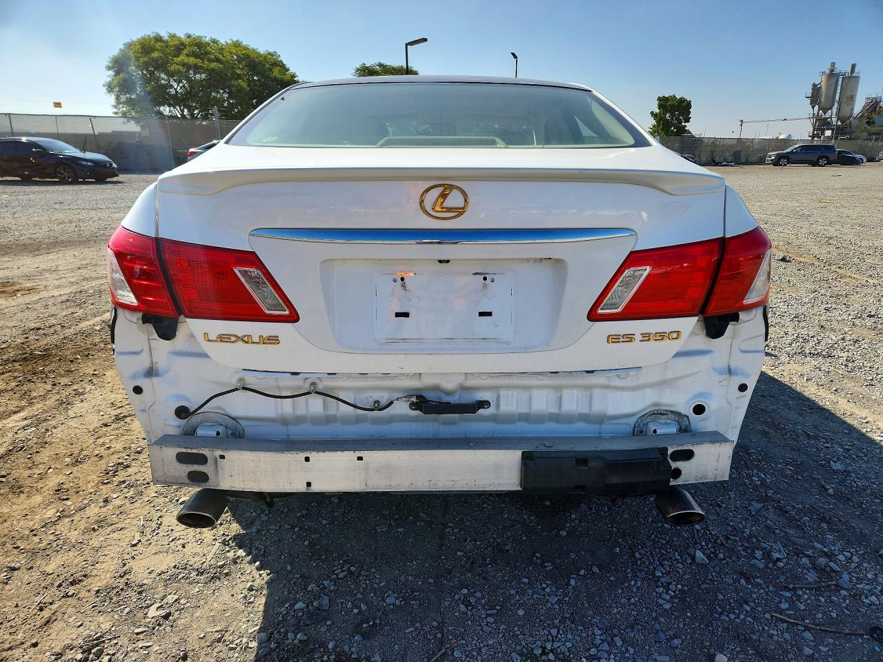 2008 Lexus Es 350 Белый vin: JTHBJ46G682215172