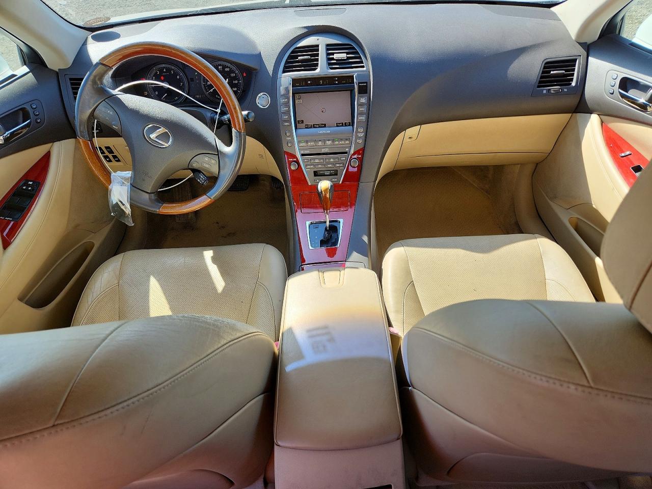 2008 Lexus Es 350 Белый vin: JTHBJ46G682215172