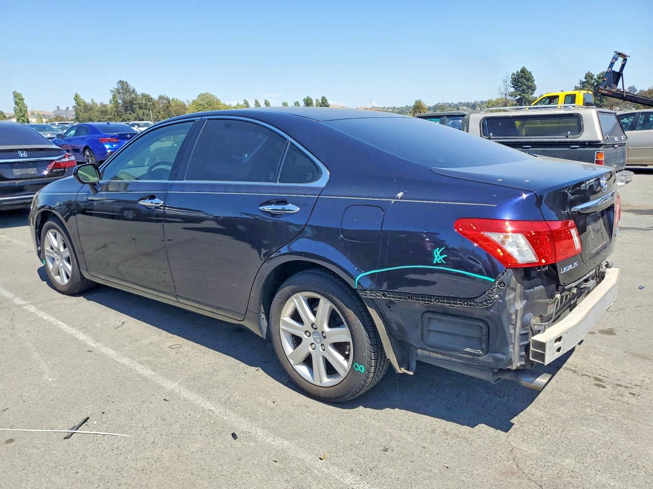 2008 Lexus Es 350 Blue vin: JTHBJ46G682218766