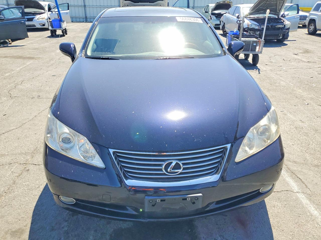 2008 Lexus Es 350 Blue vin: JTHBJ46G682218766