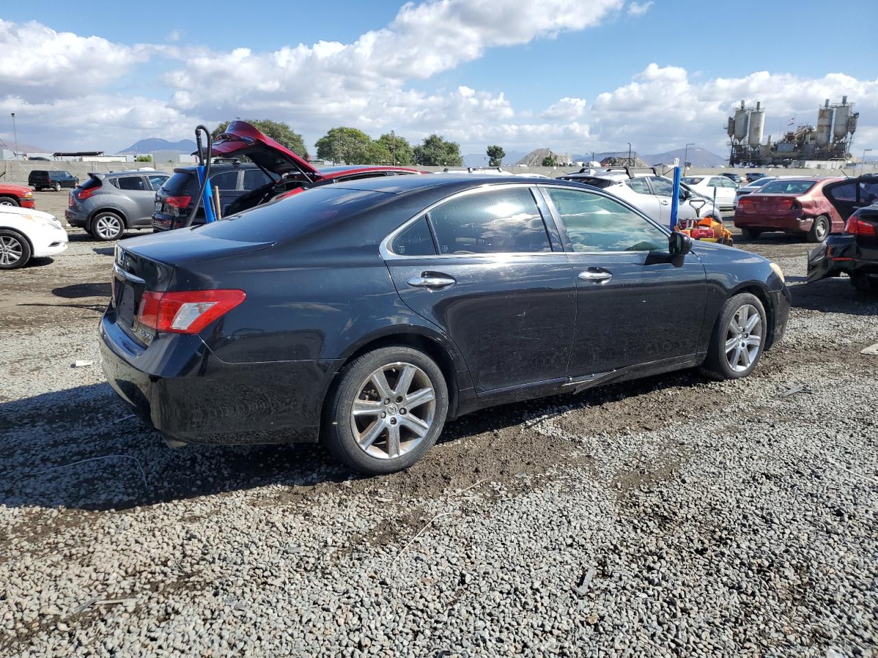 2008 Lexus Es 350 Черный vin: JTHBJ46G682225040