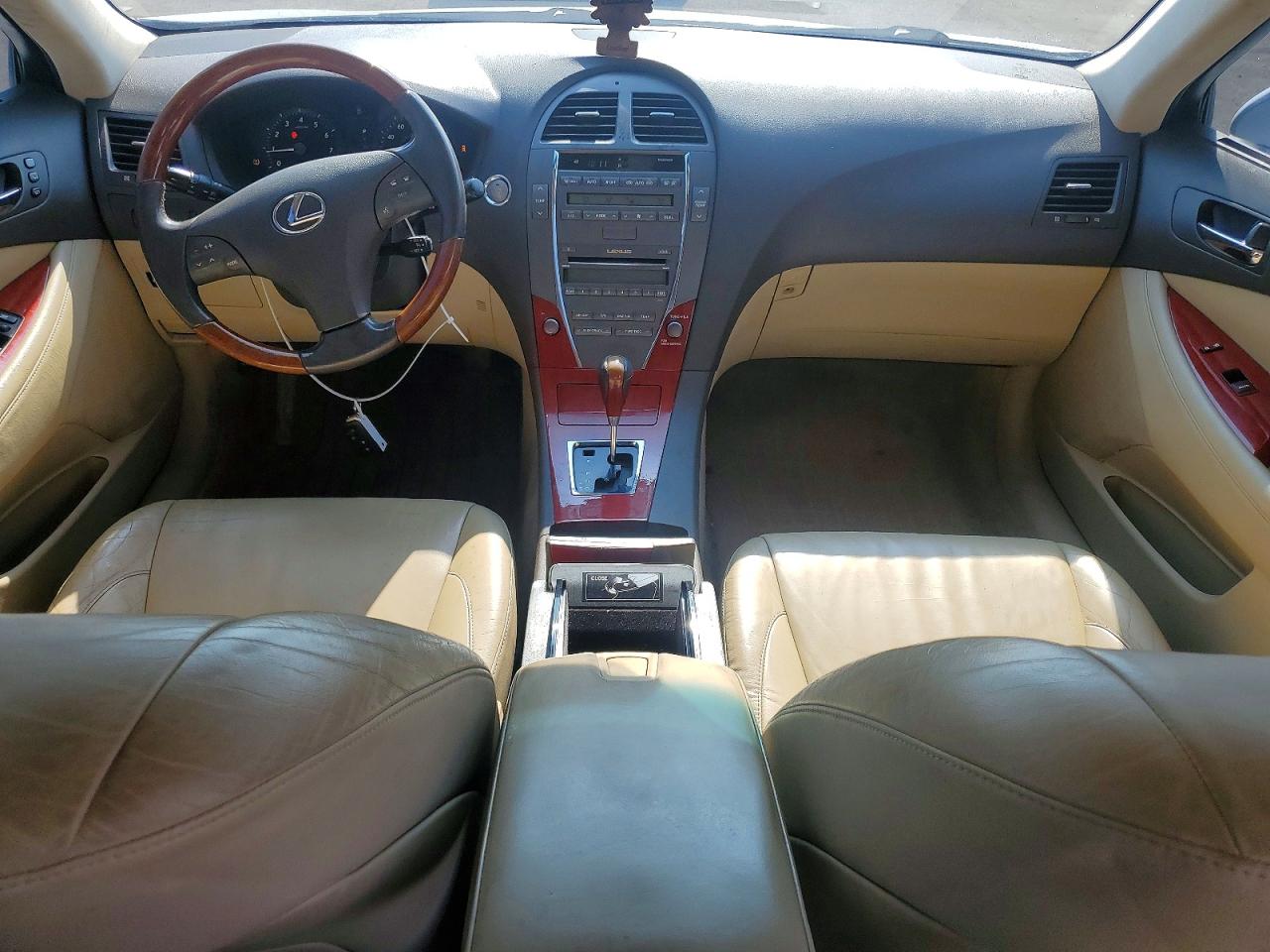 2008 Lexus Es 350 White vin: JTHBJ46G682227113