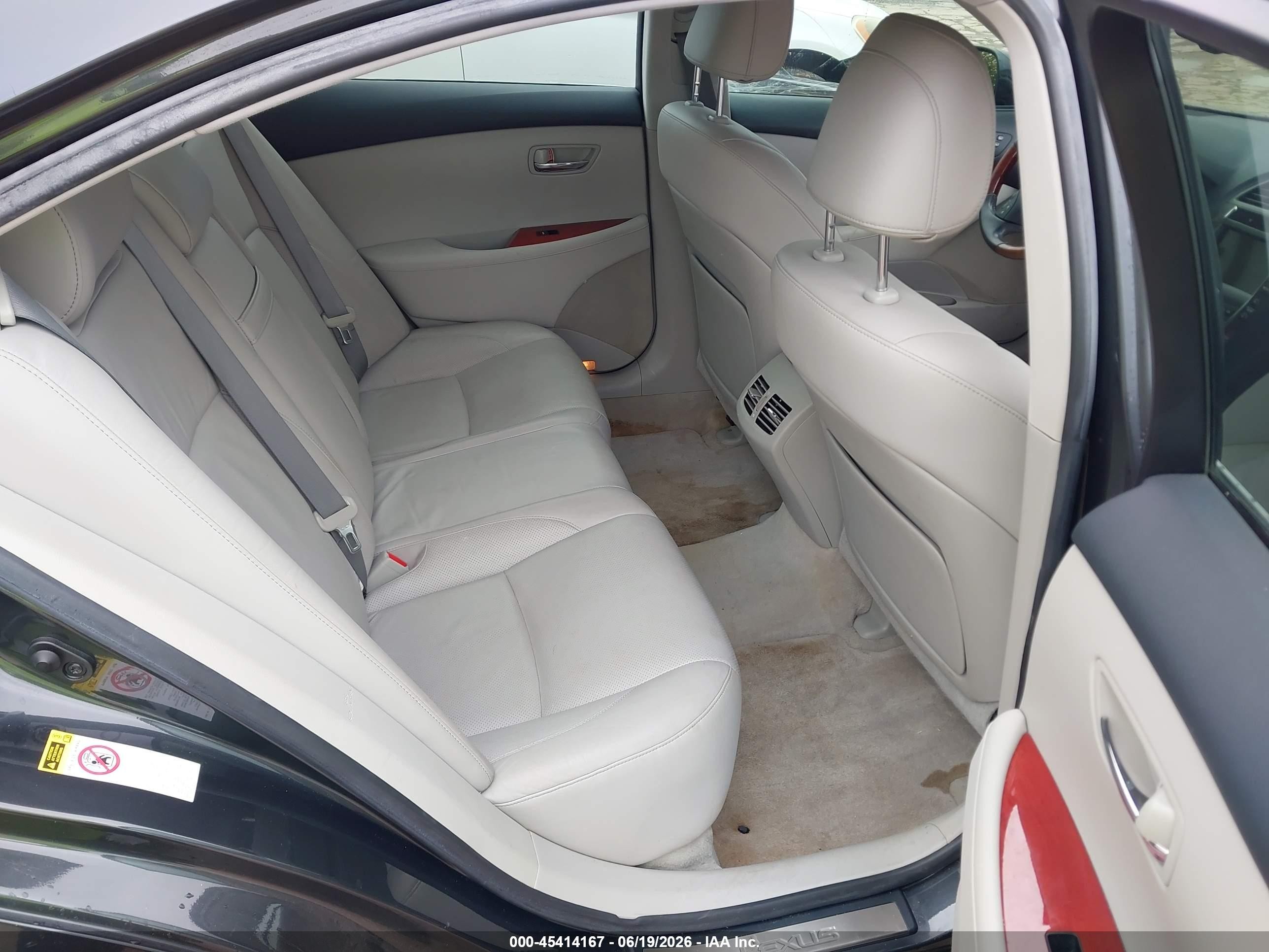 2008 Lexus Es 350   Gray vin: JTHBJ46G682237589