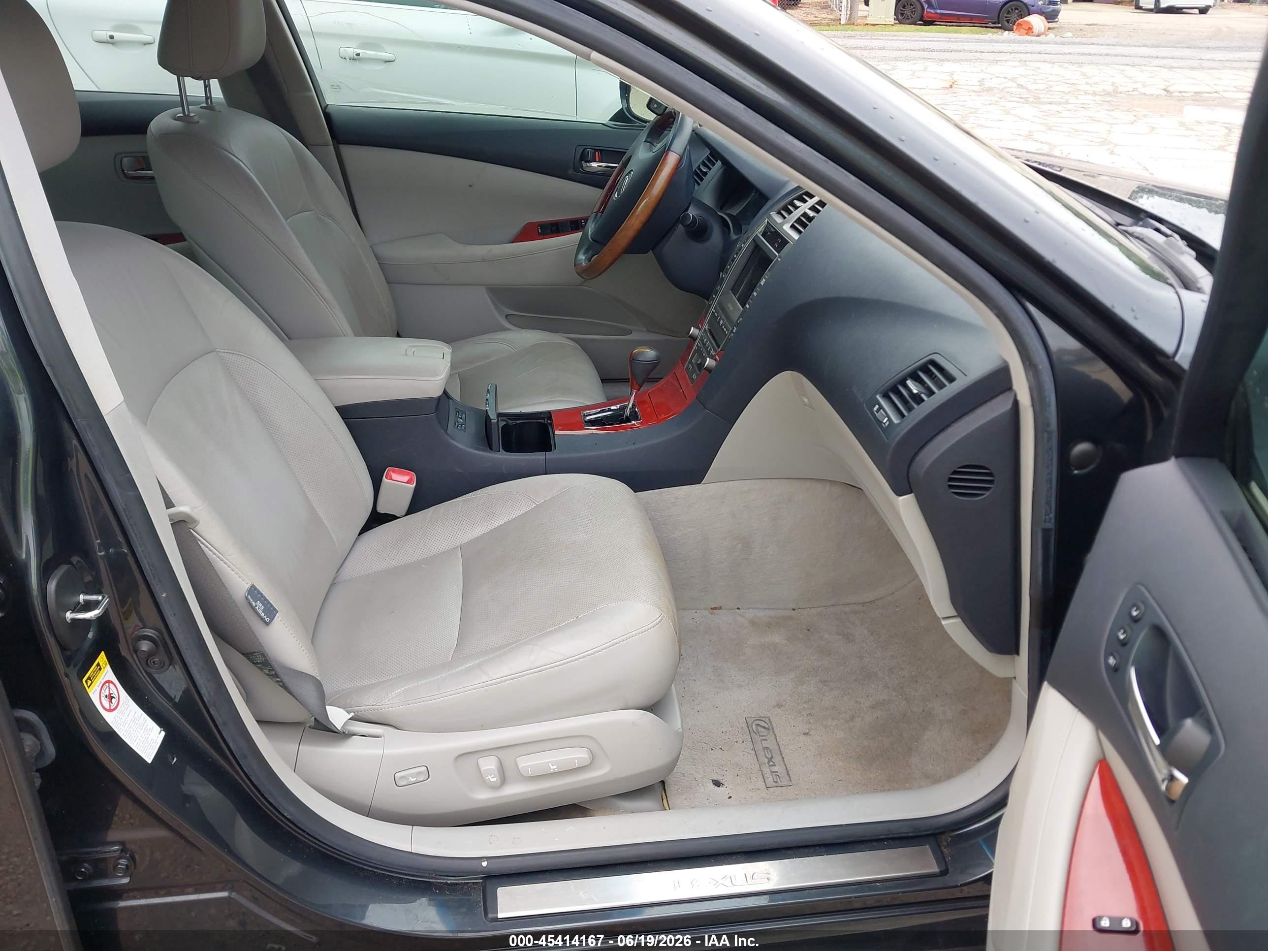 2008 Lexus Es 350   Gray vin: JTHBJ46G682237589