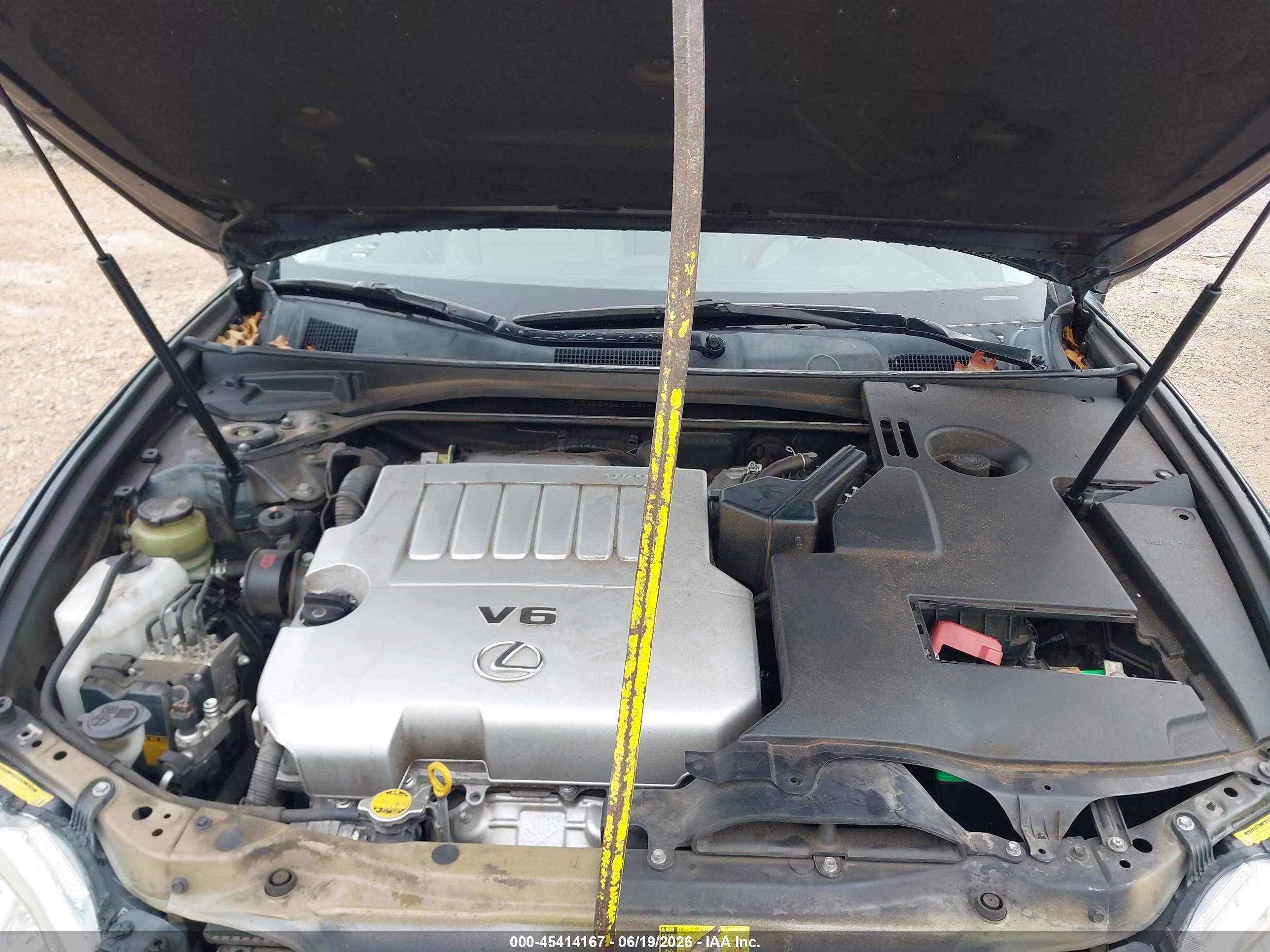 2008 Lexus Es 350   Gray vin: JTHBJ46G682237589