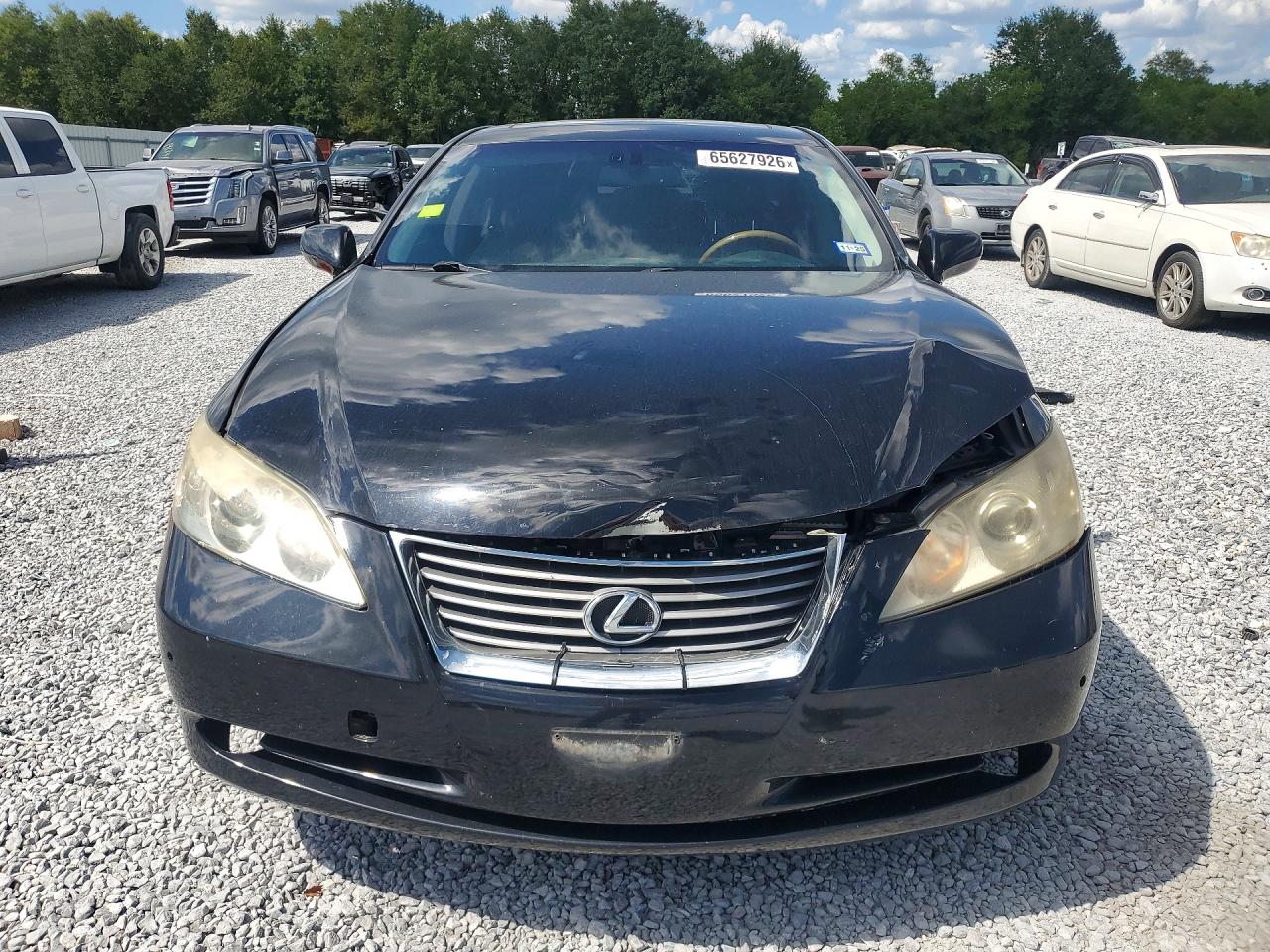 2008 Lexus Es 350 Black vin: JTHBJ46G682240542
